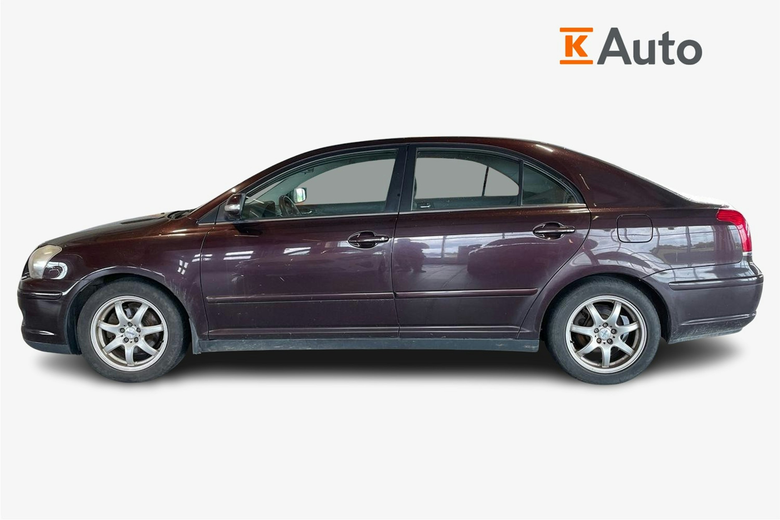 punainen Toyota Avensis 2008 kuva 6.