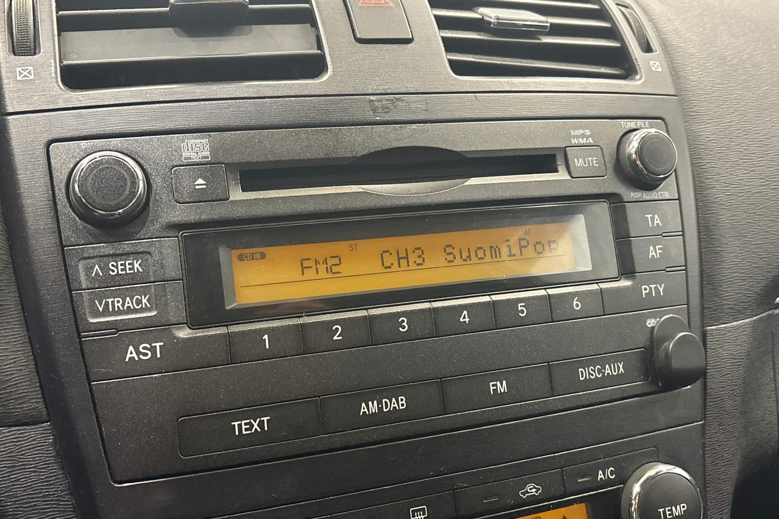 harmaa Toyota Avensis 2009 kuva 20.