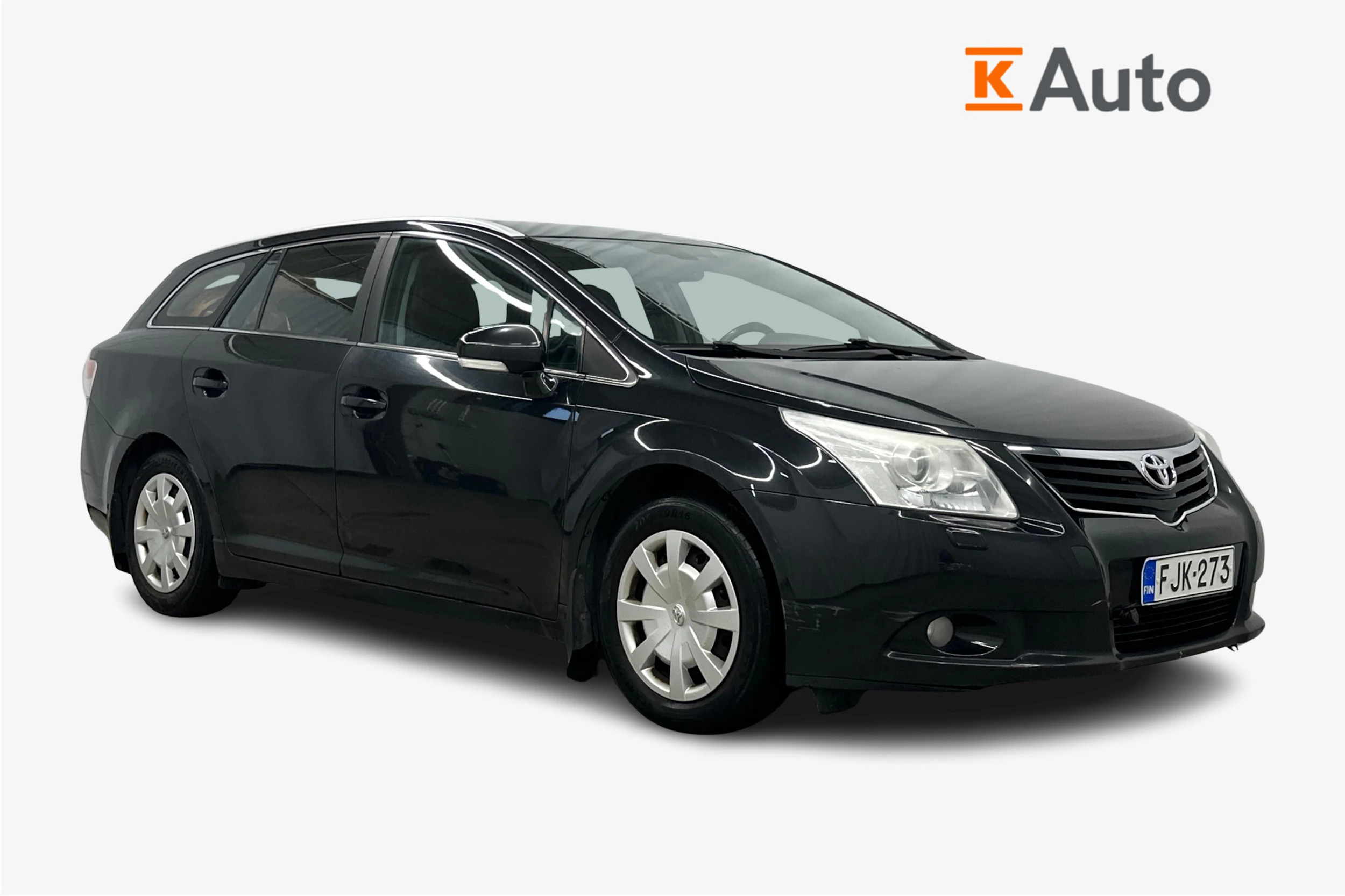 musta Toyota Avensis 2009 kuva 1.