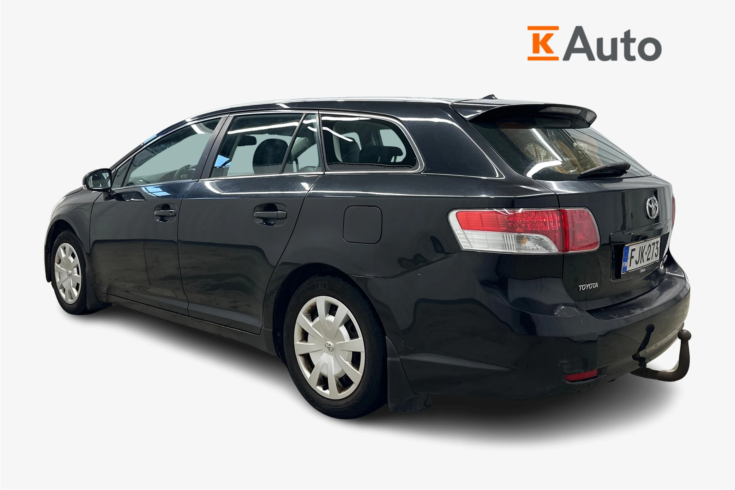 musta Toyota Avensis 2009 kuva 2.
