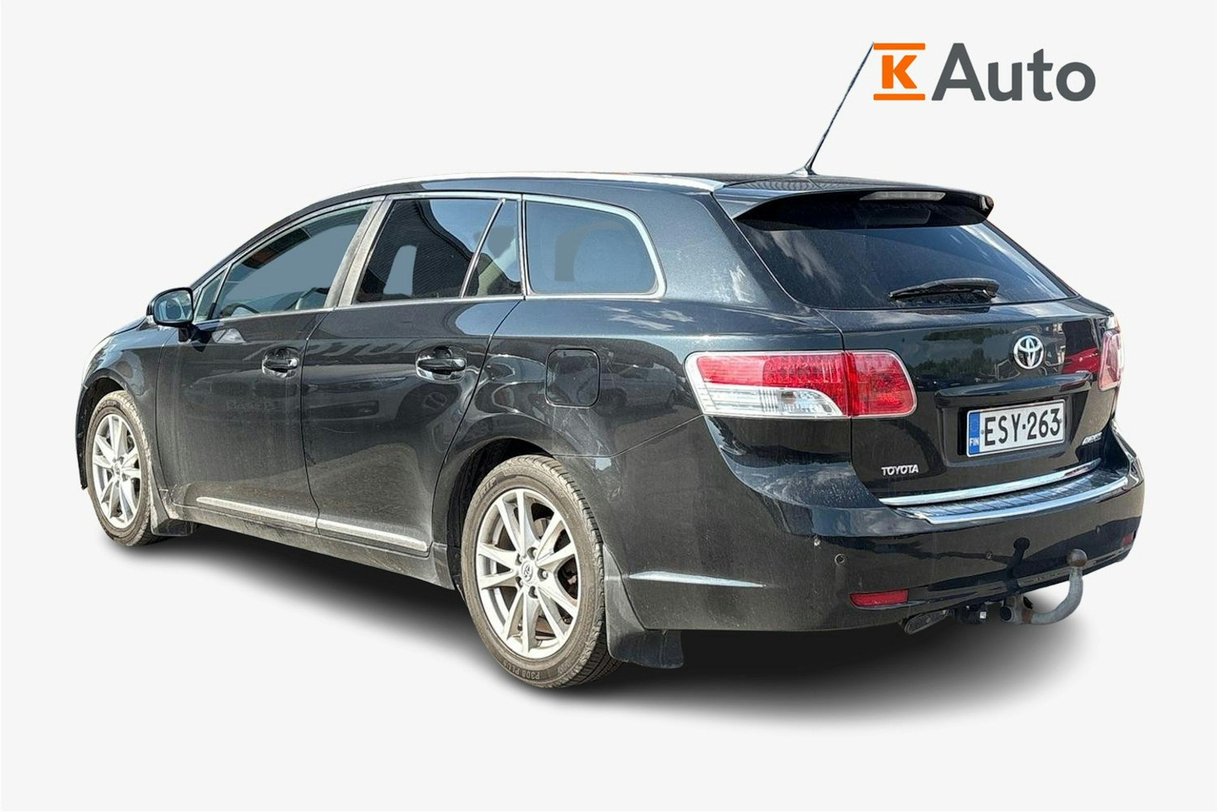 musta Toyota Avensis 2011 kuva 2.