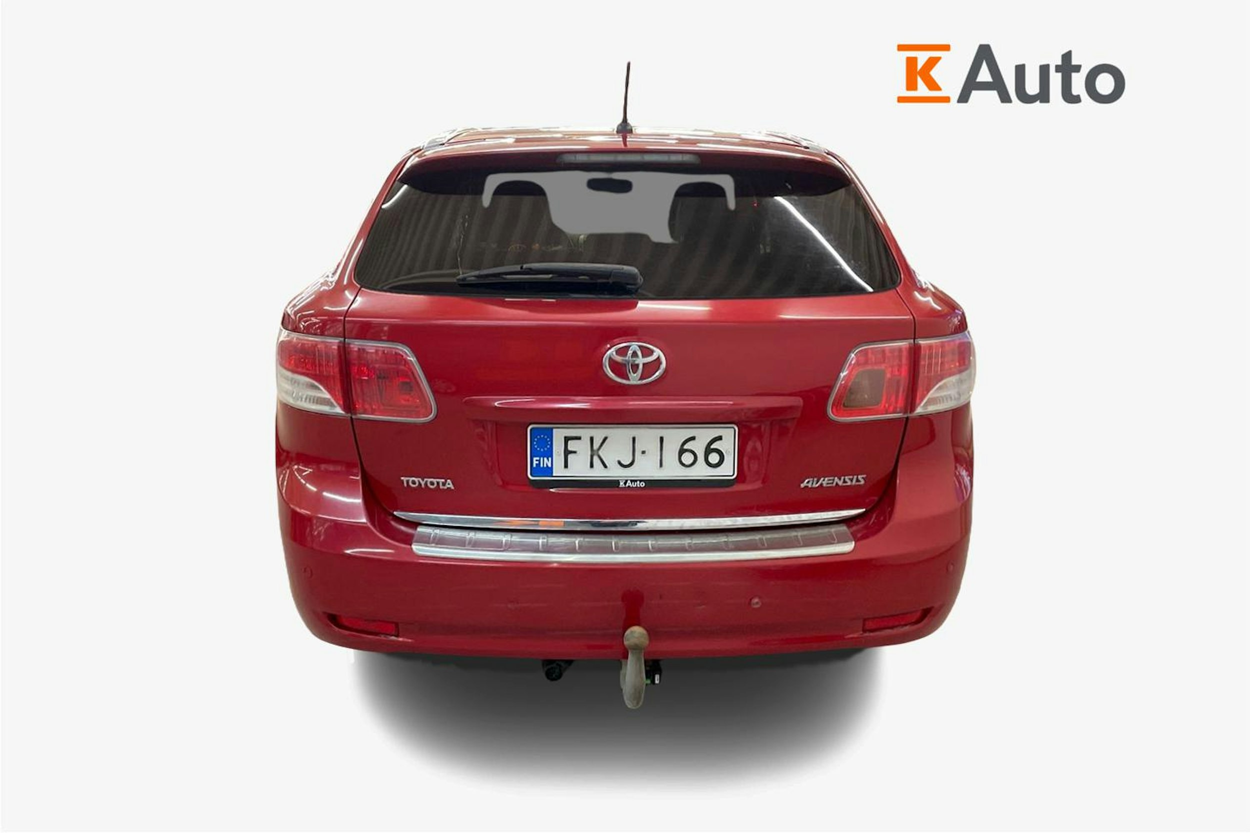 Punainen Toyota AVENSIS 2011 kuva 3.