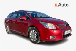 punainen Toyota Avensis 2011 kuva 1.