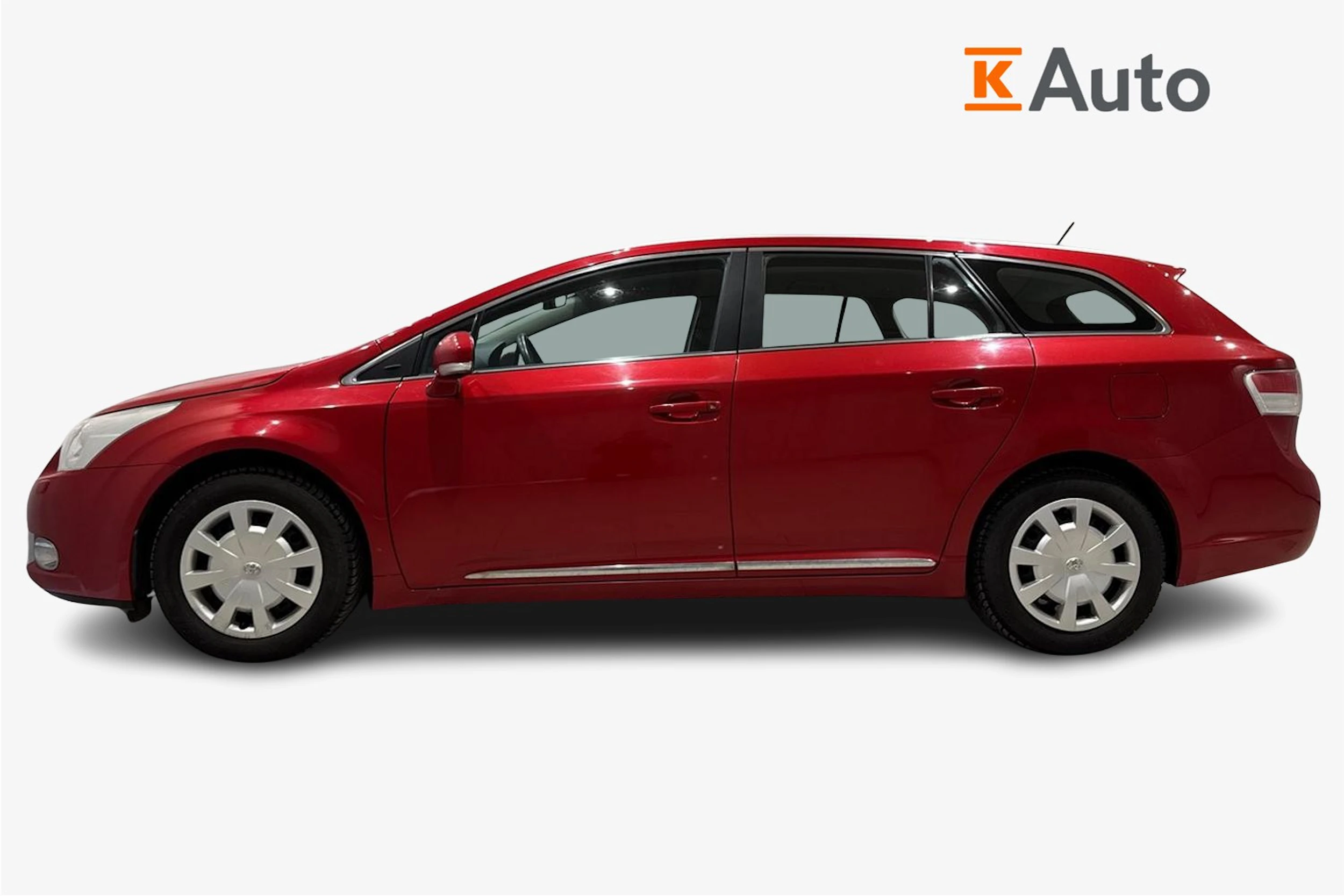 punainen Toyota Avensis 2011 kuva 7.