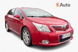 punainen Toyota Avensis 2011 kuva 1.