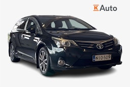 musta Toyota Avensis 2012 kuva 1.