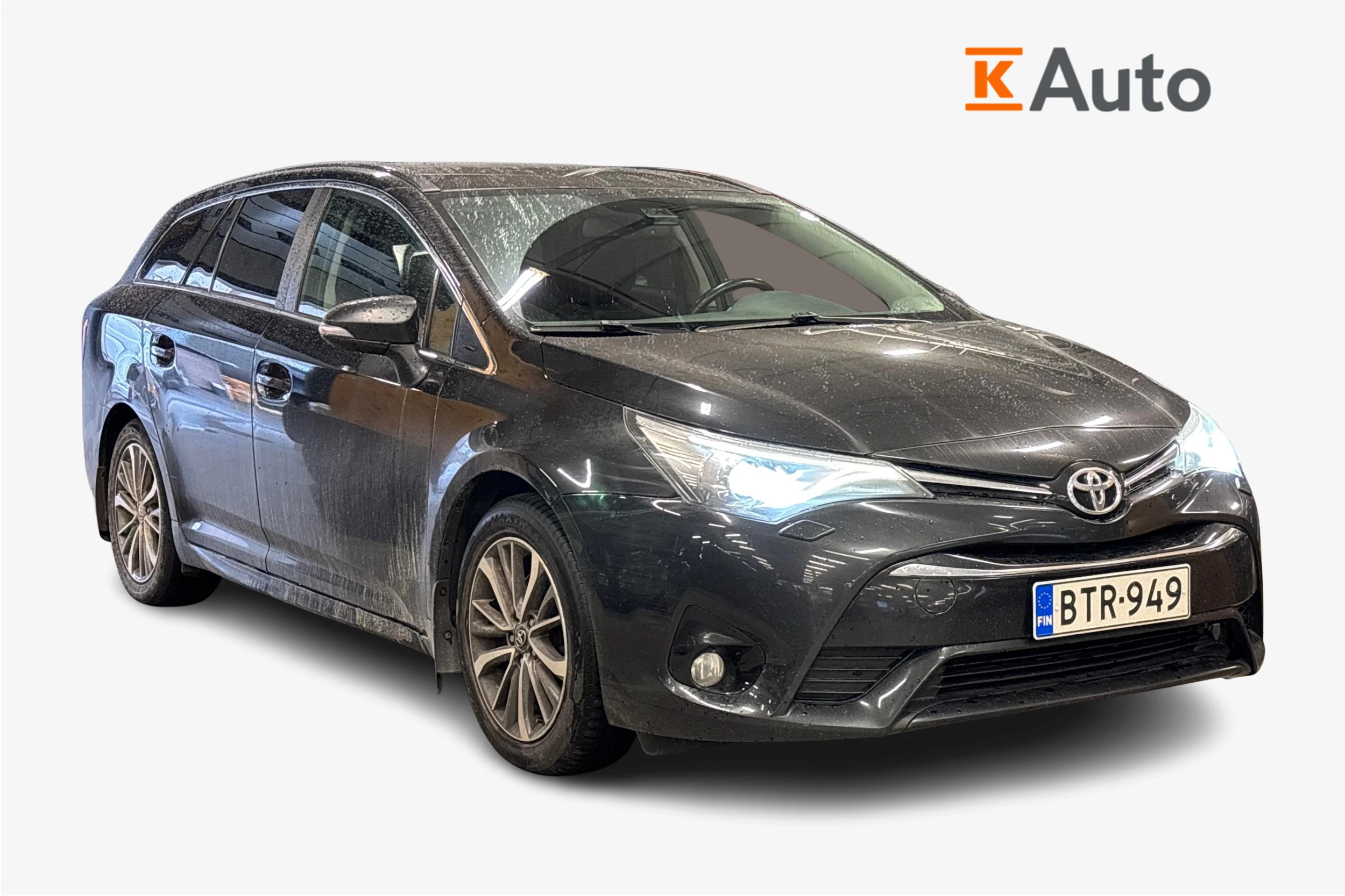 musta Toyota Avensis 2016 kuva 1.