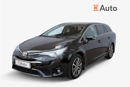 musta Toyota Avensis 2017 kuva 1.