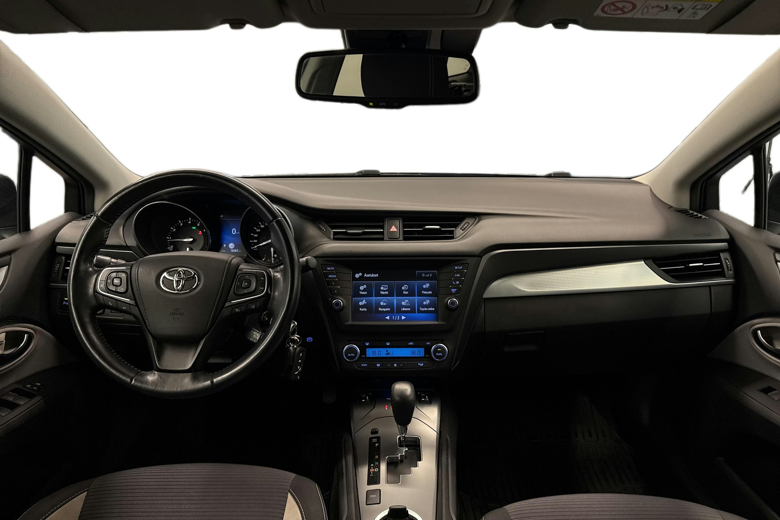 harmaa Toyota Avensis 2018 kuva 7.
