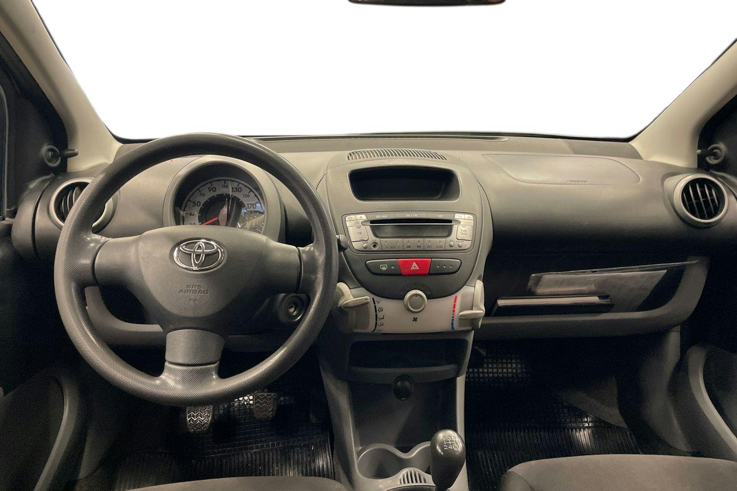 harmaa Toyota Aygo 2006 kuva 9.