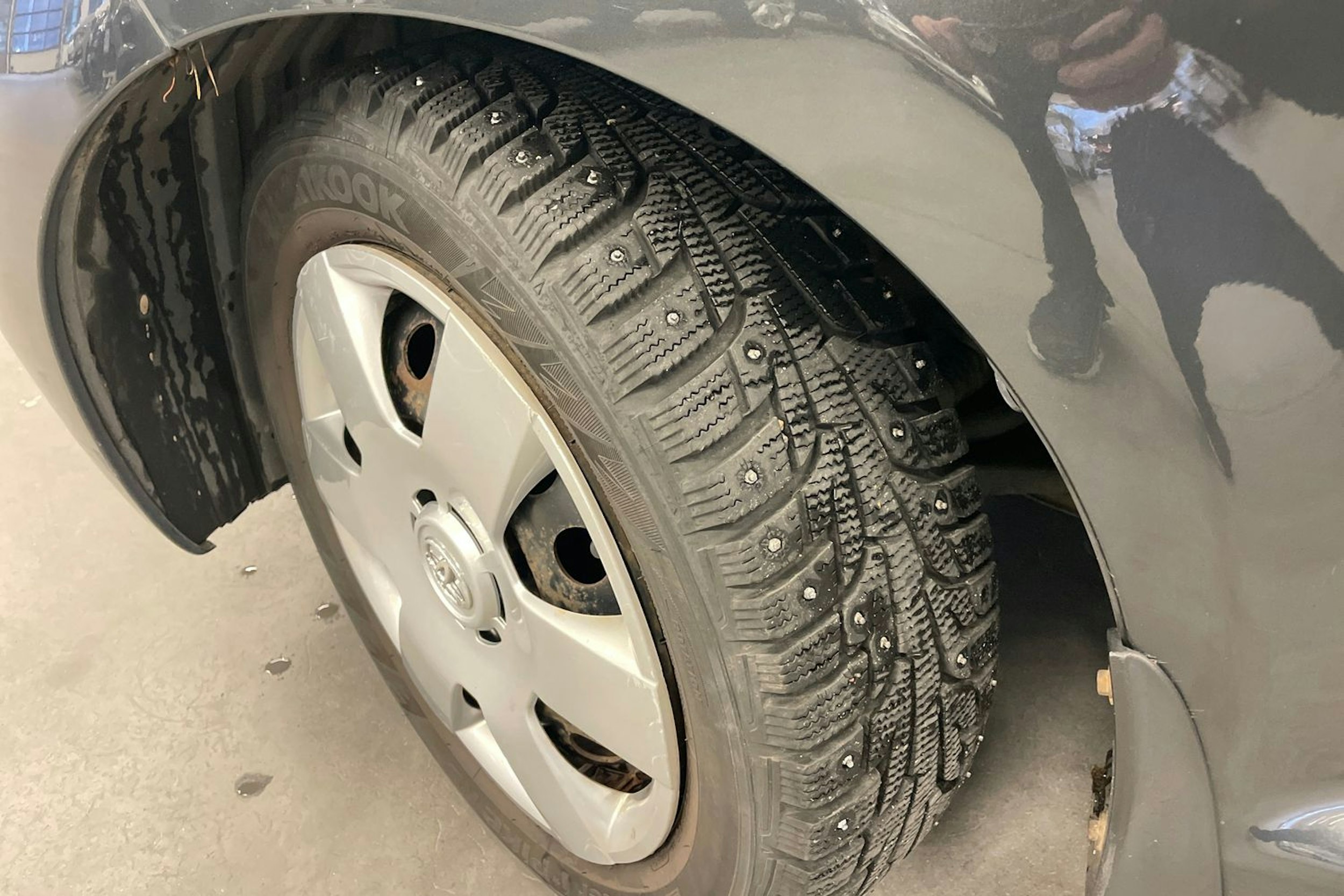 harmaa Toyota Aygo 2006 kuva 13.