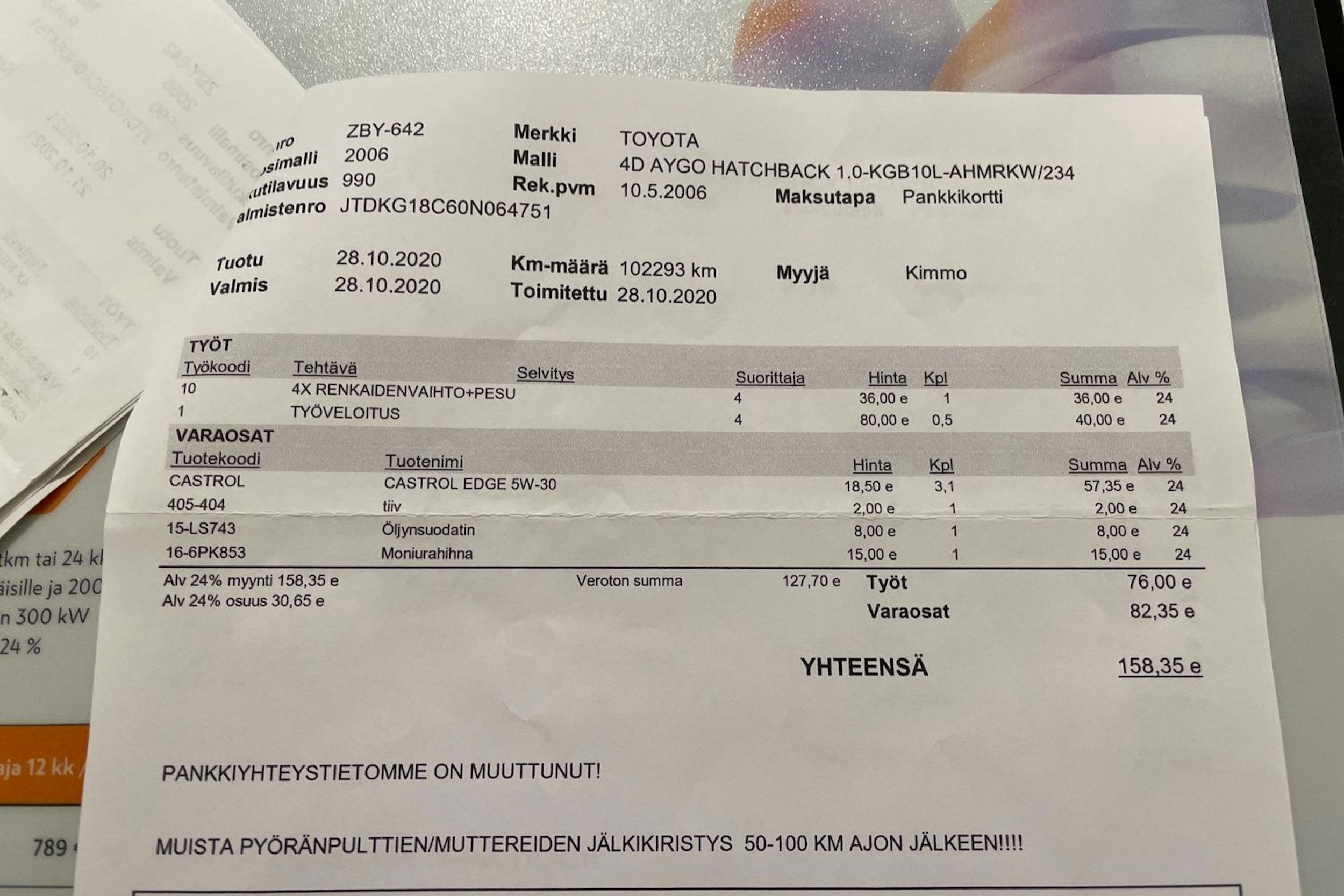 harmaa Toyota Aygo 2006 kuva 20.