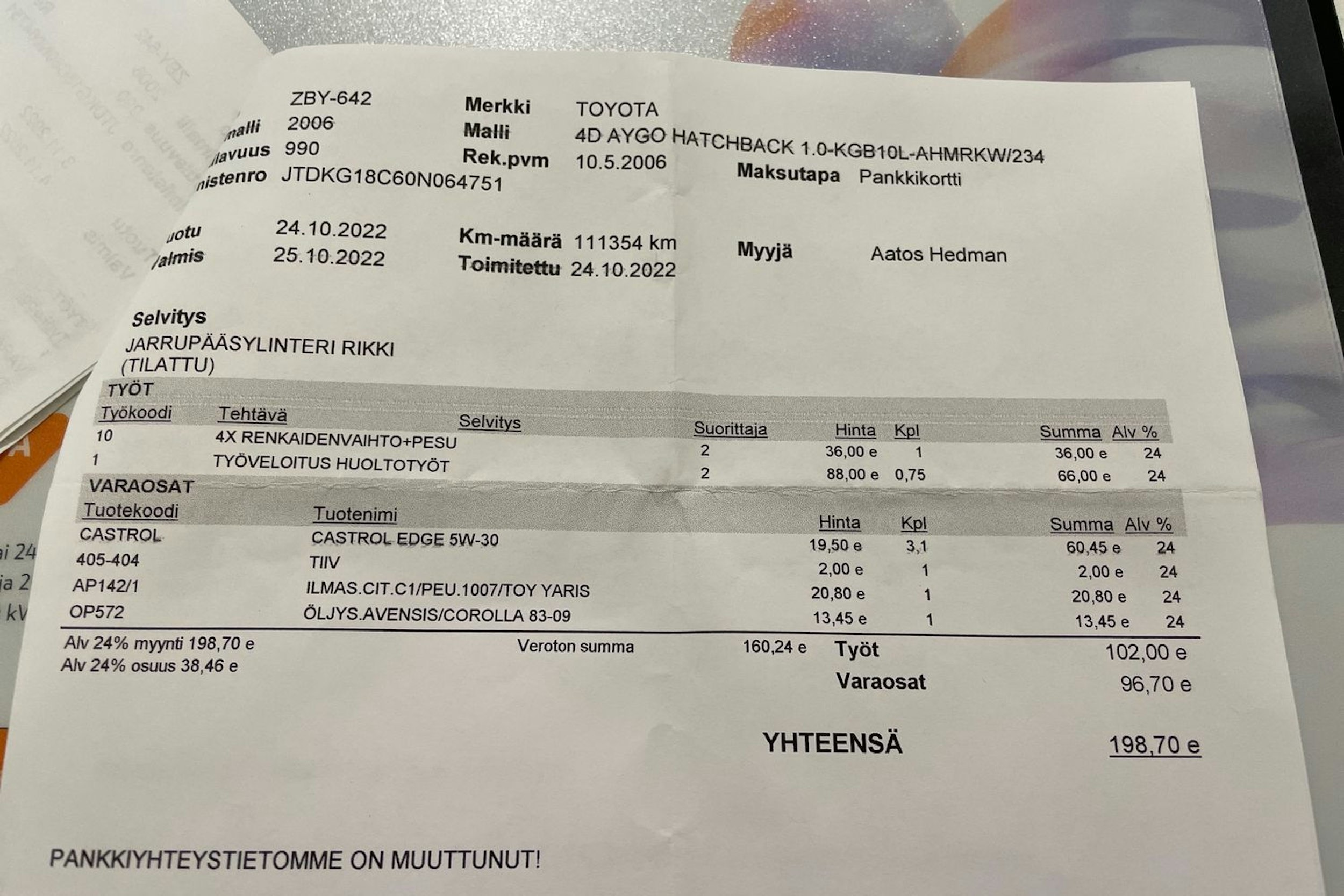 harmaa Toyota Aygo 2006 kuva 22.