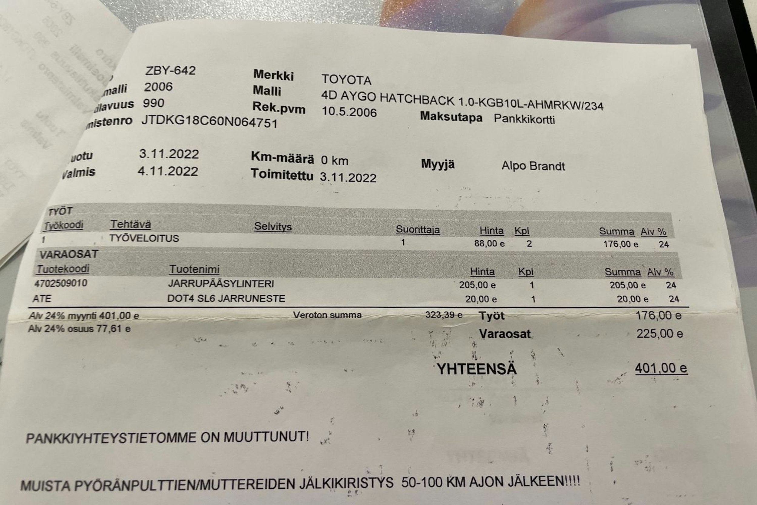 harmaa Toyota Aygo 2006 kuva 23.