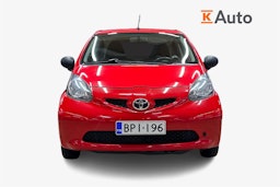punainen Toyota AYGO 2007 kuva 4.