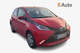 punainen Toyota AYGO 2015 kuva 1.