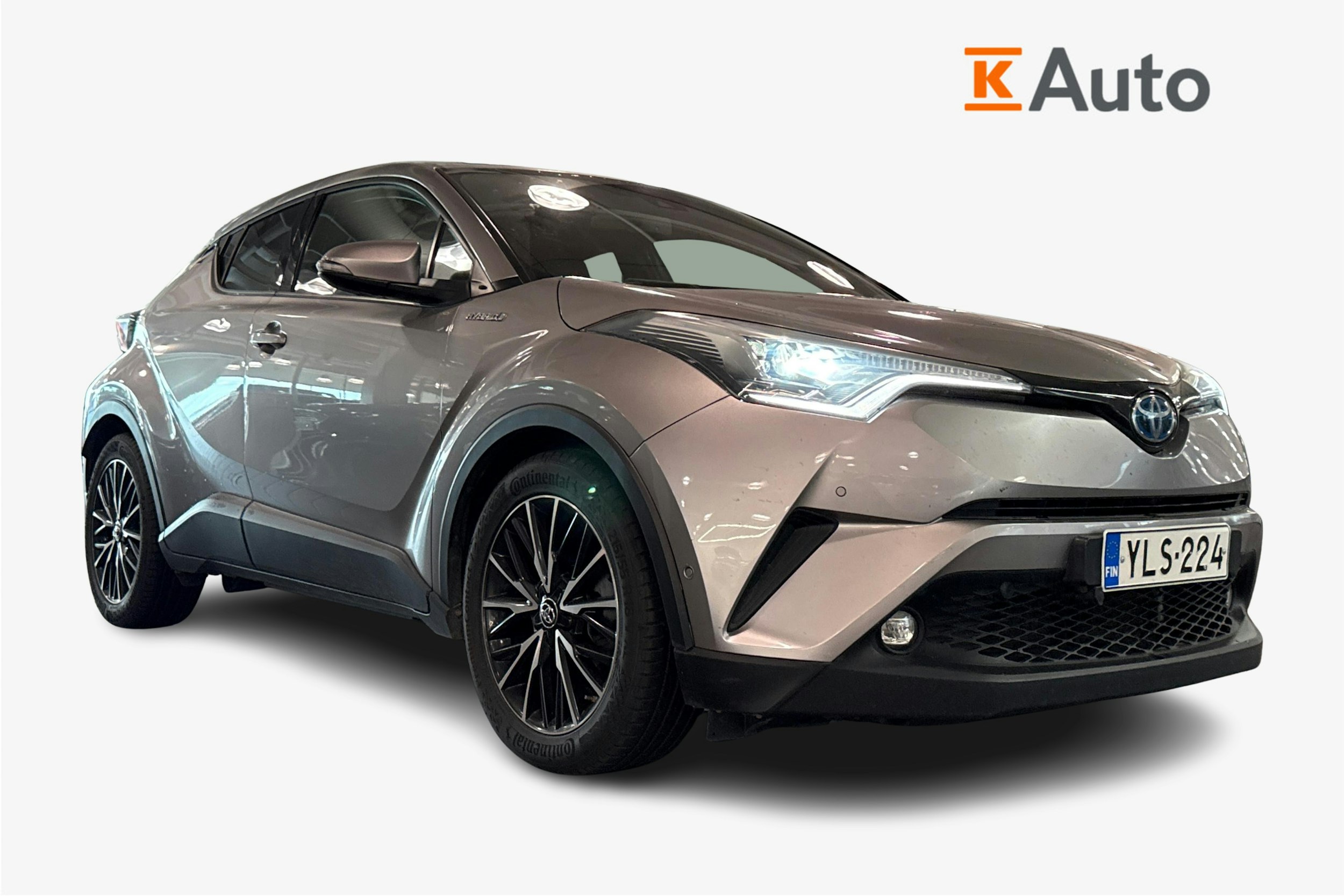 harmaa Toyota C-HR 2016 kuva 1.