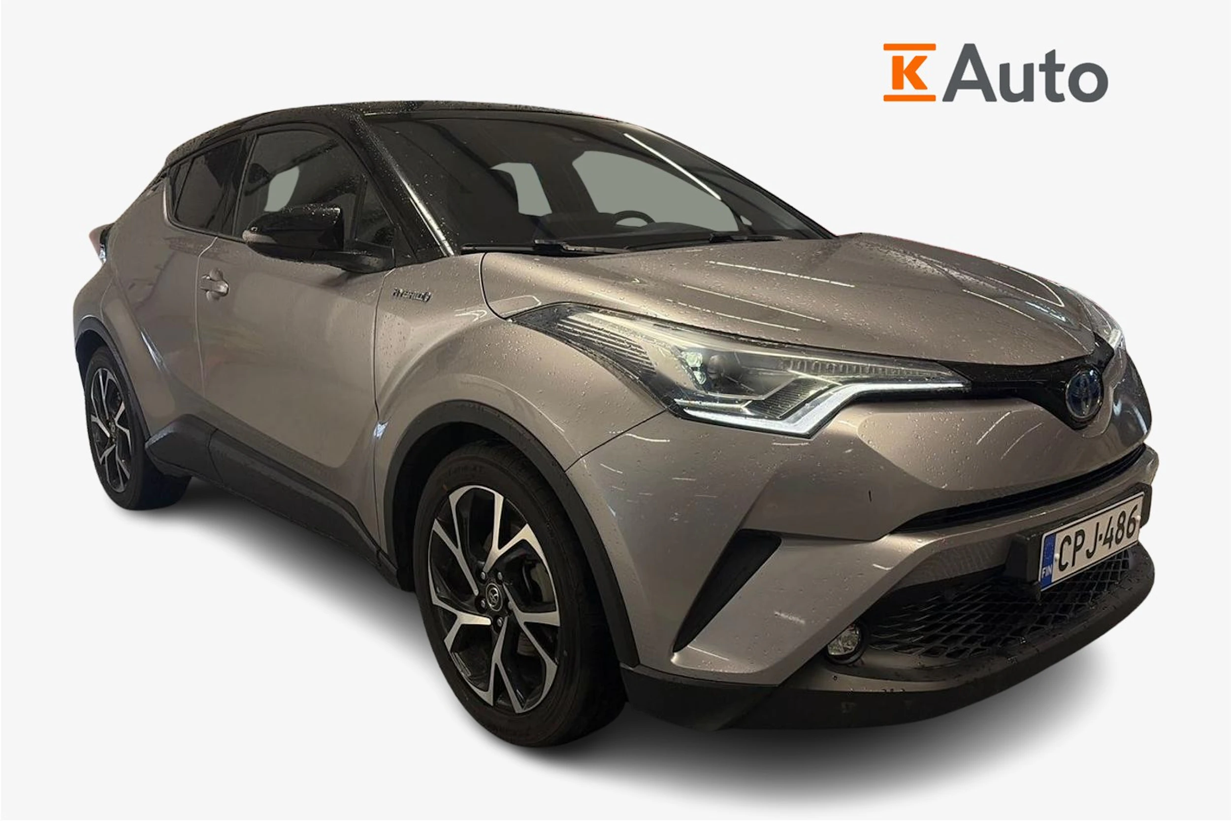 harmaa Toyota C-HR 2017 kuva 1.