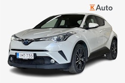 Valkoinen Toyota C-HR 2017 kuva 1.