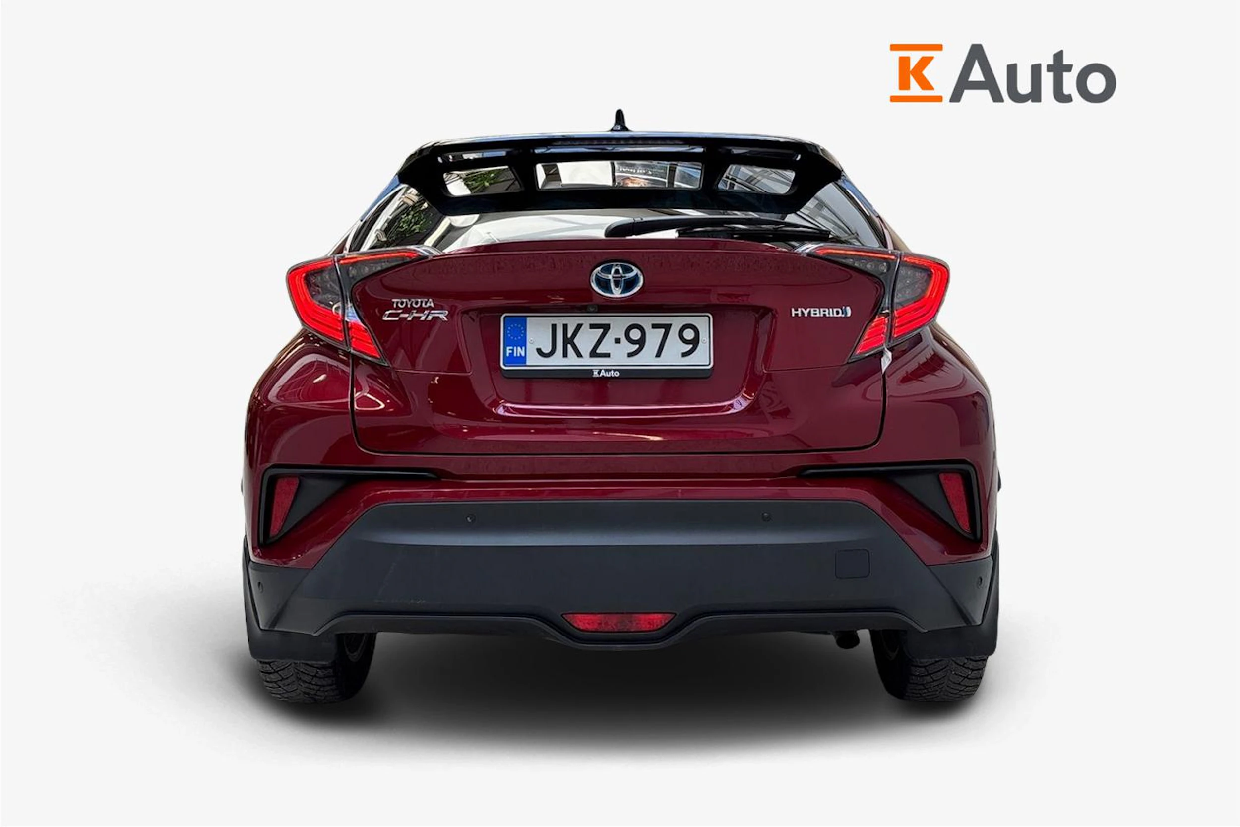 Punainen Toyota C-HR 2018 kuva 3.