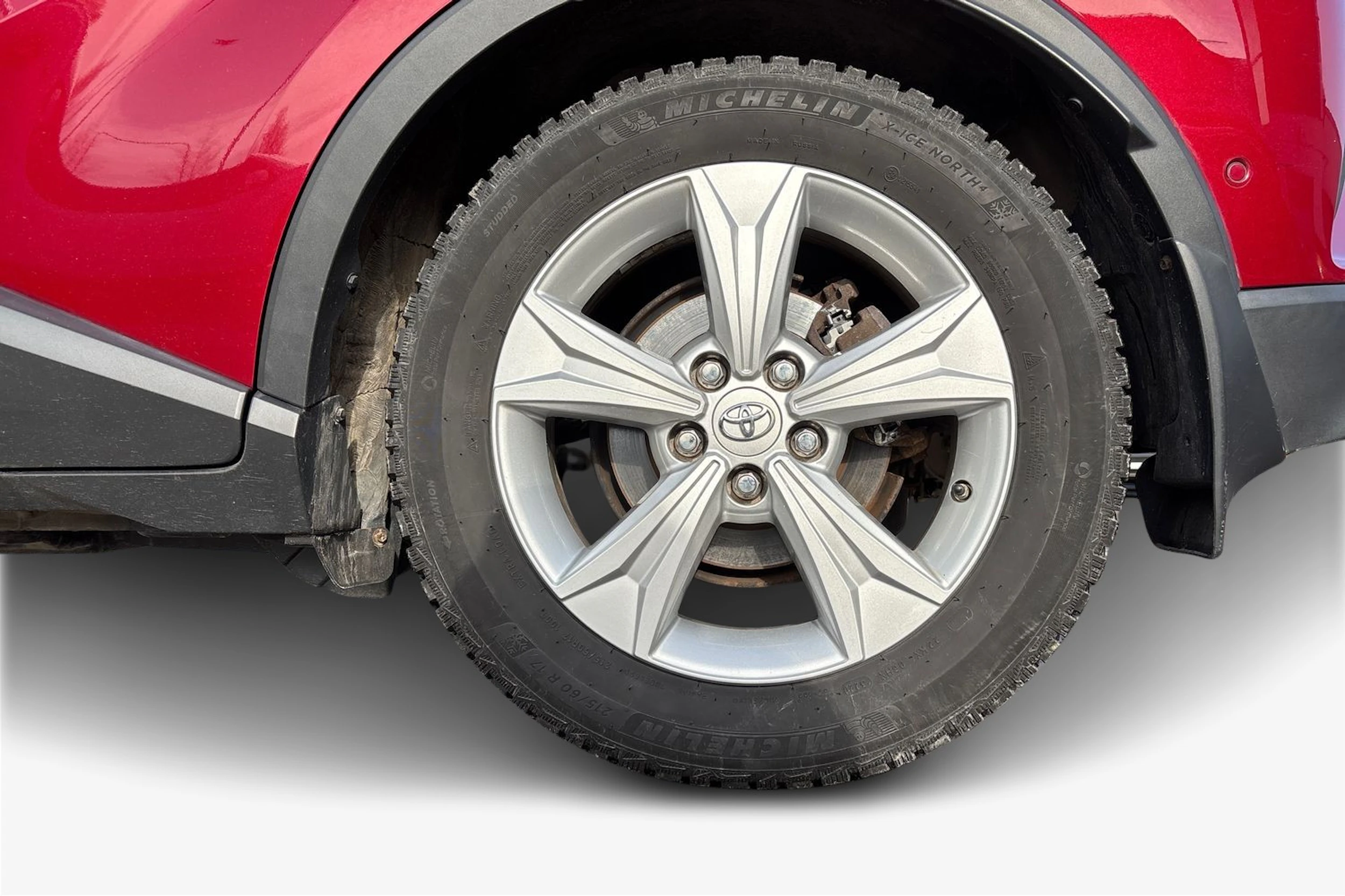 Punainen Toyota C-HR 2018 kuva 9.