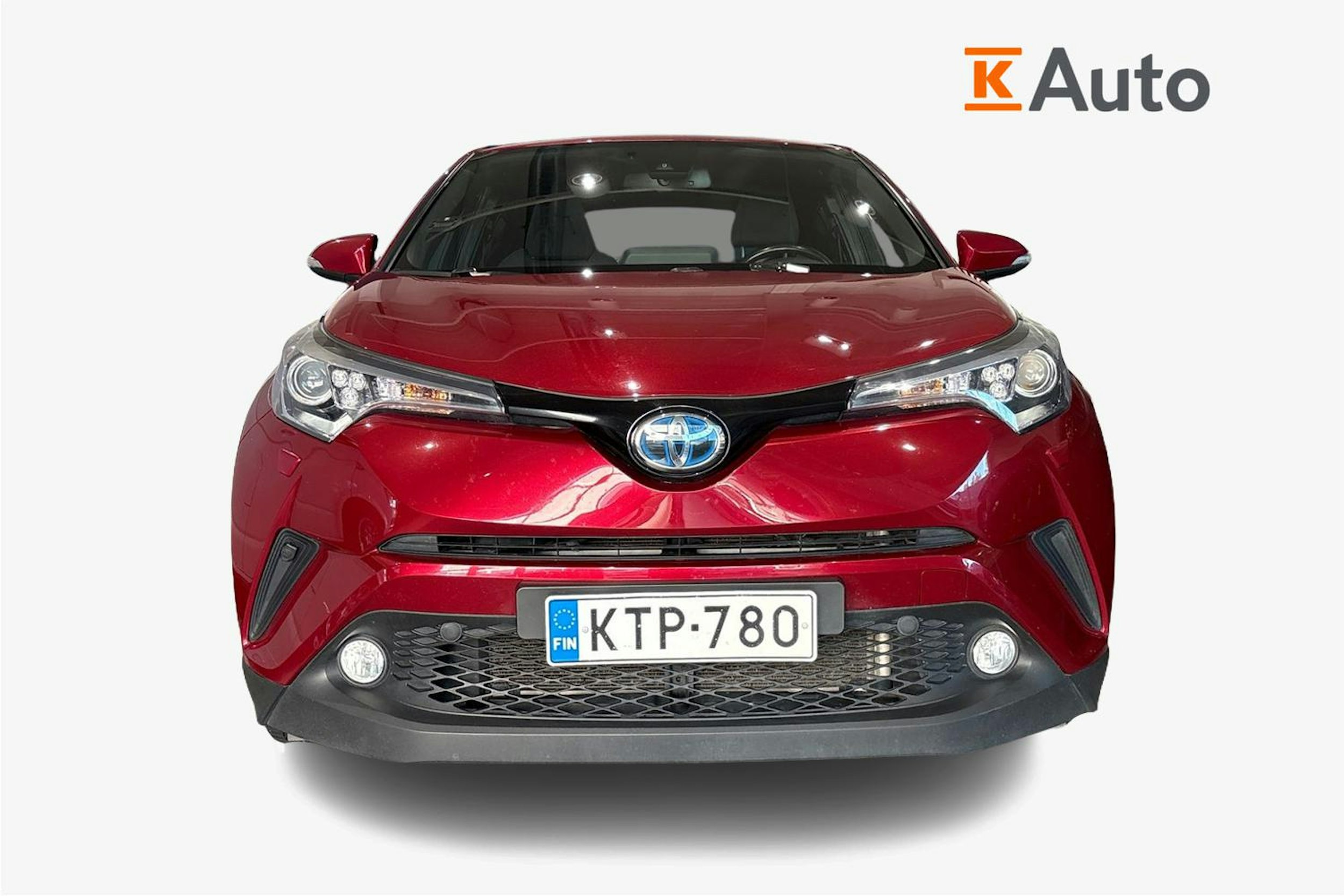 punainen Toyota C-HR 2018 kuva 4.