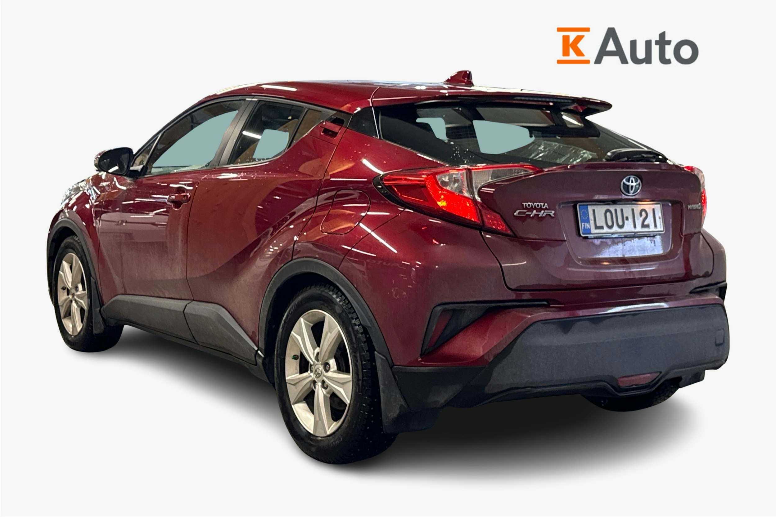 punainen Toyota C-HR 2018 kuva 2.