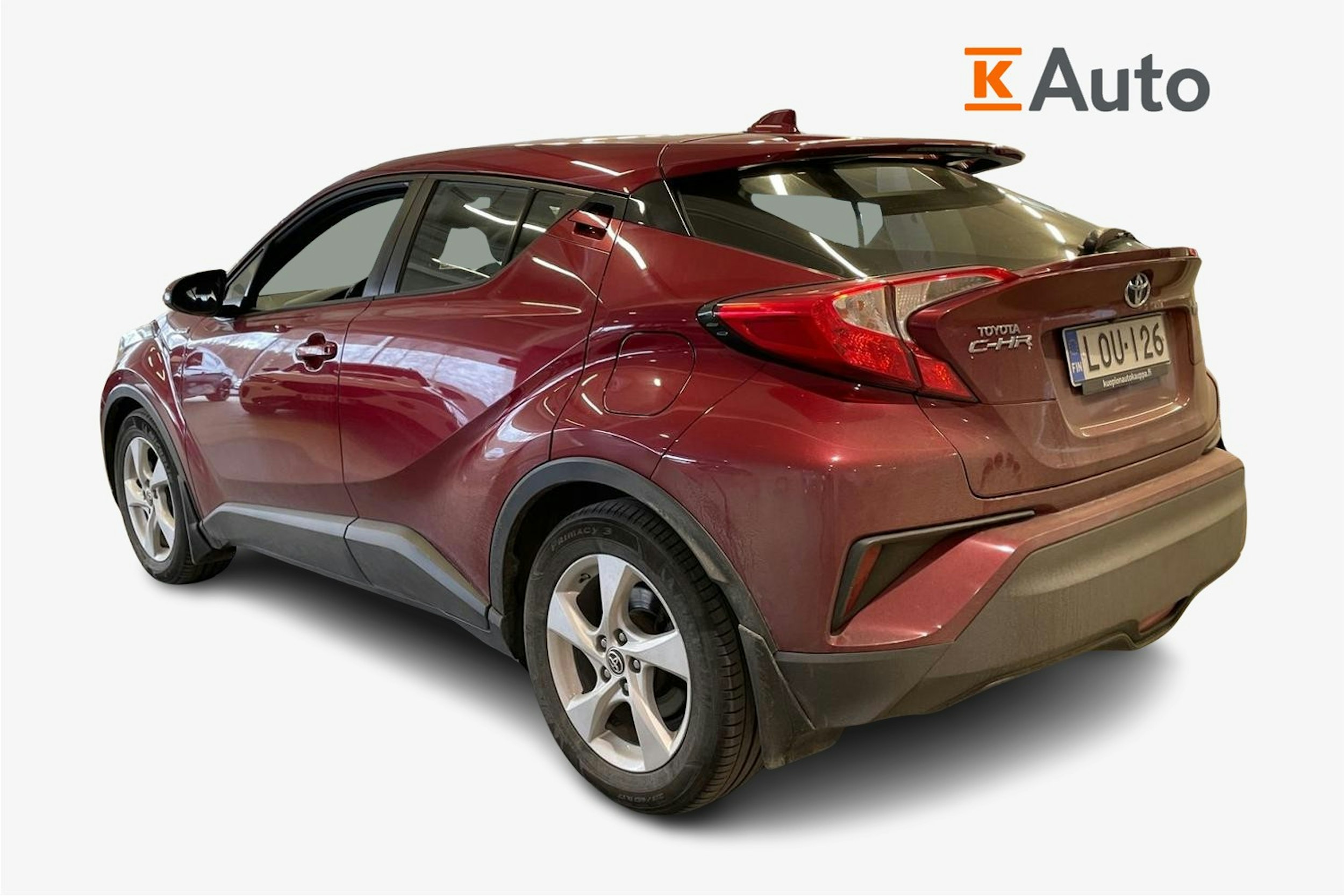 Punainen Toyota C-HR 2018 kuva 2.
