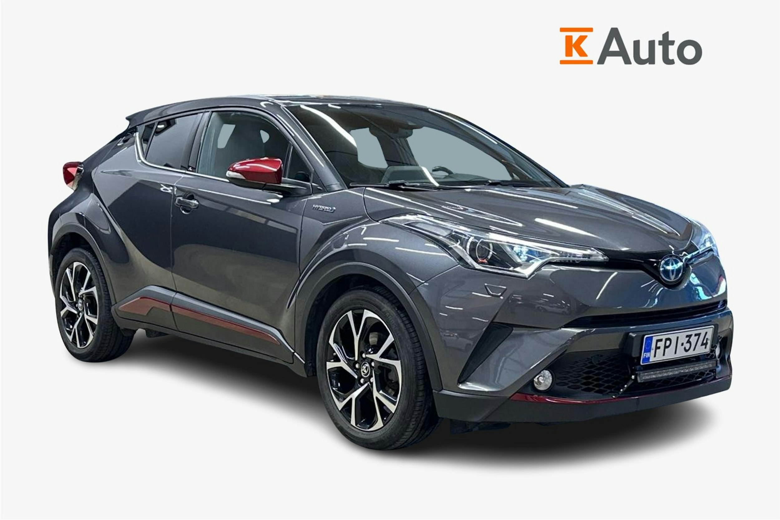harmaa Toyota C-HR 2019 kuva 1.