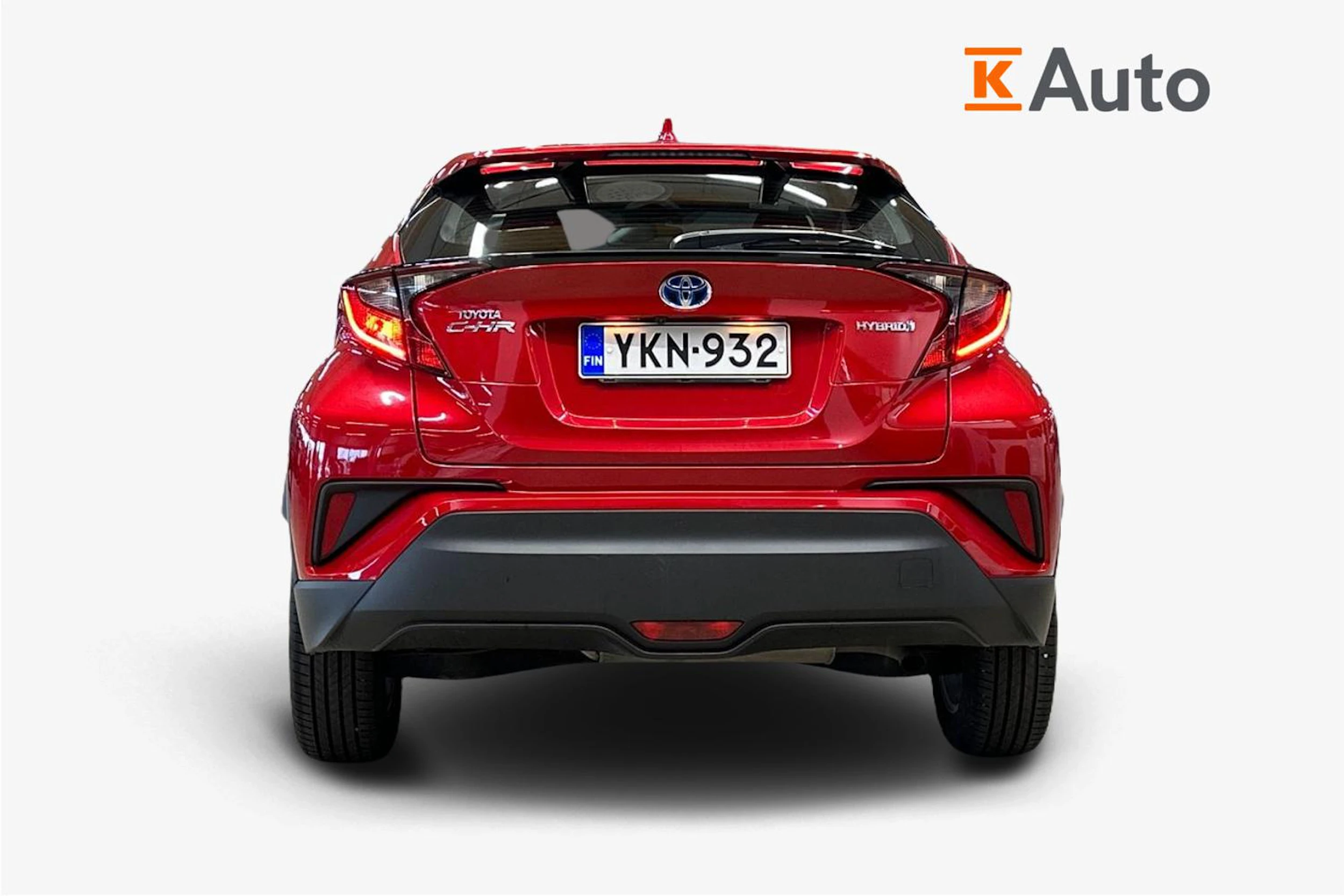 punainen Toyota C-HR 2020 kuva 3.
