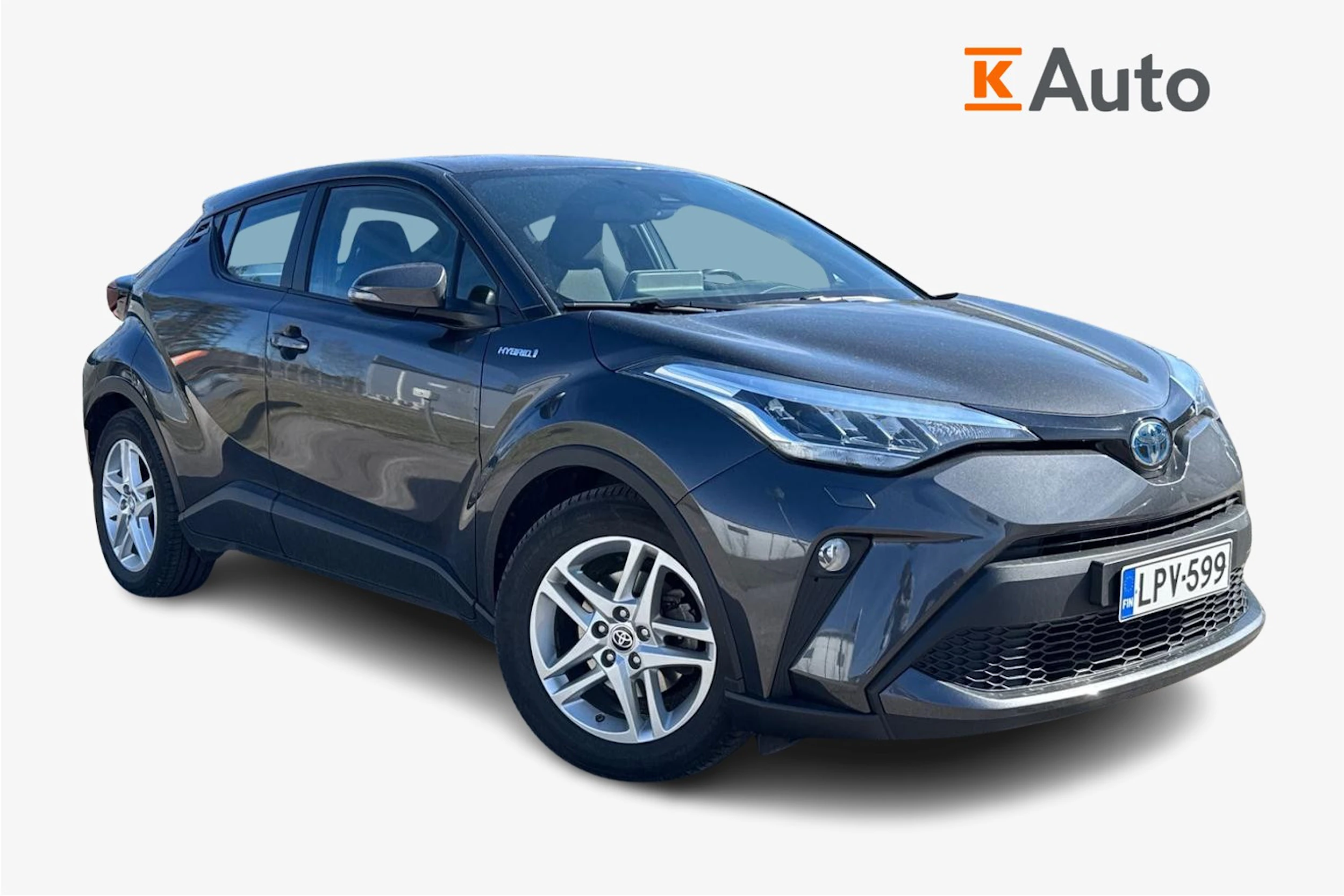 Harmaa Toyota C-HR 2021 kuva 1.