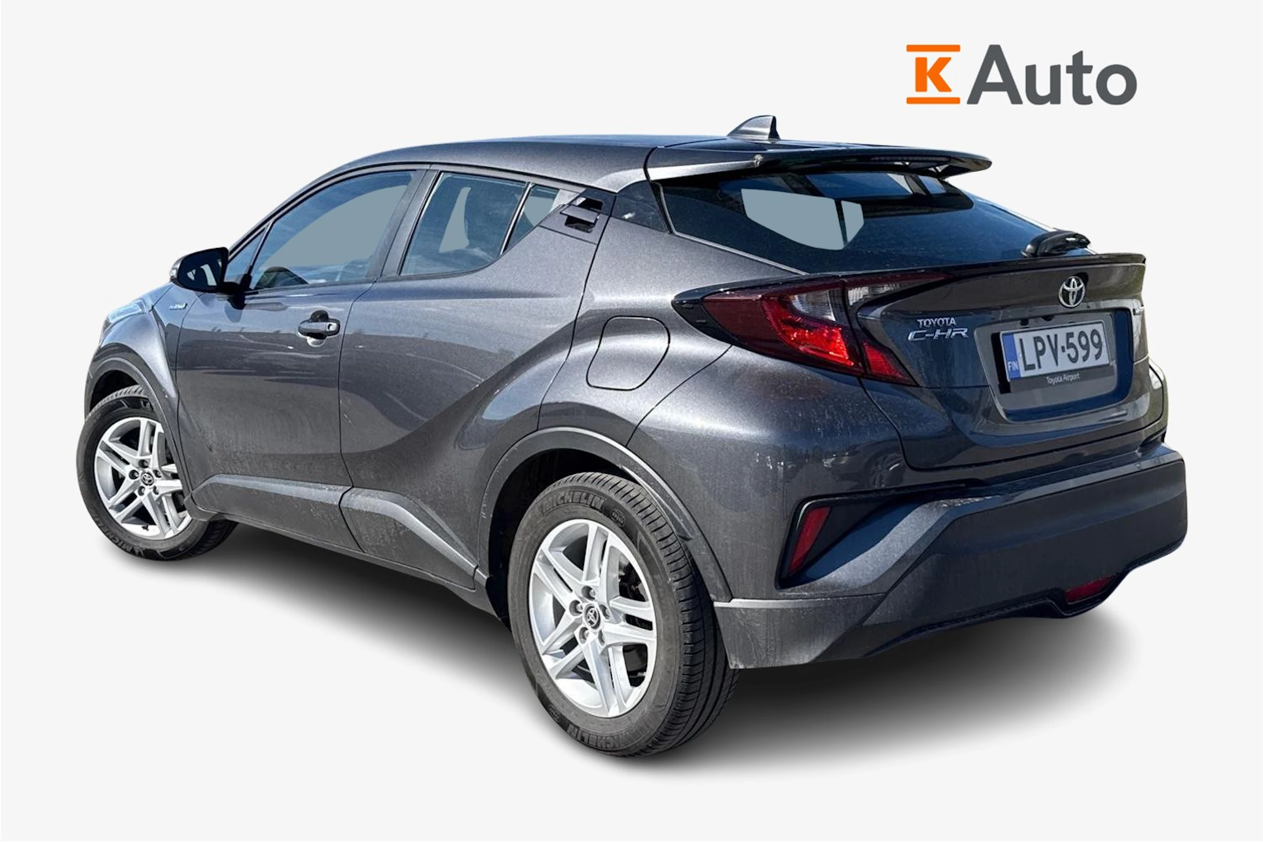 Harmaa Toyota C-HR 2021 kuva 2.