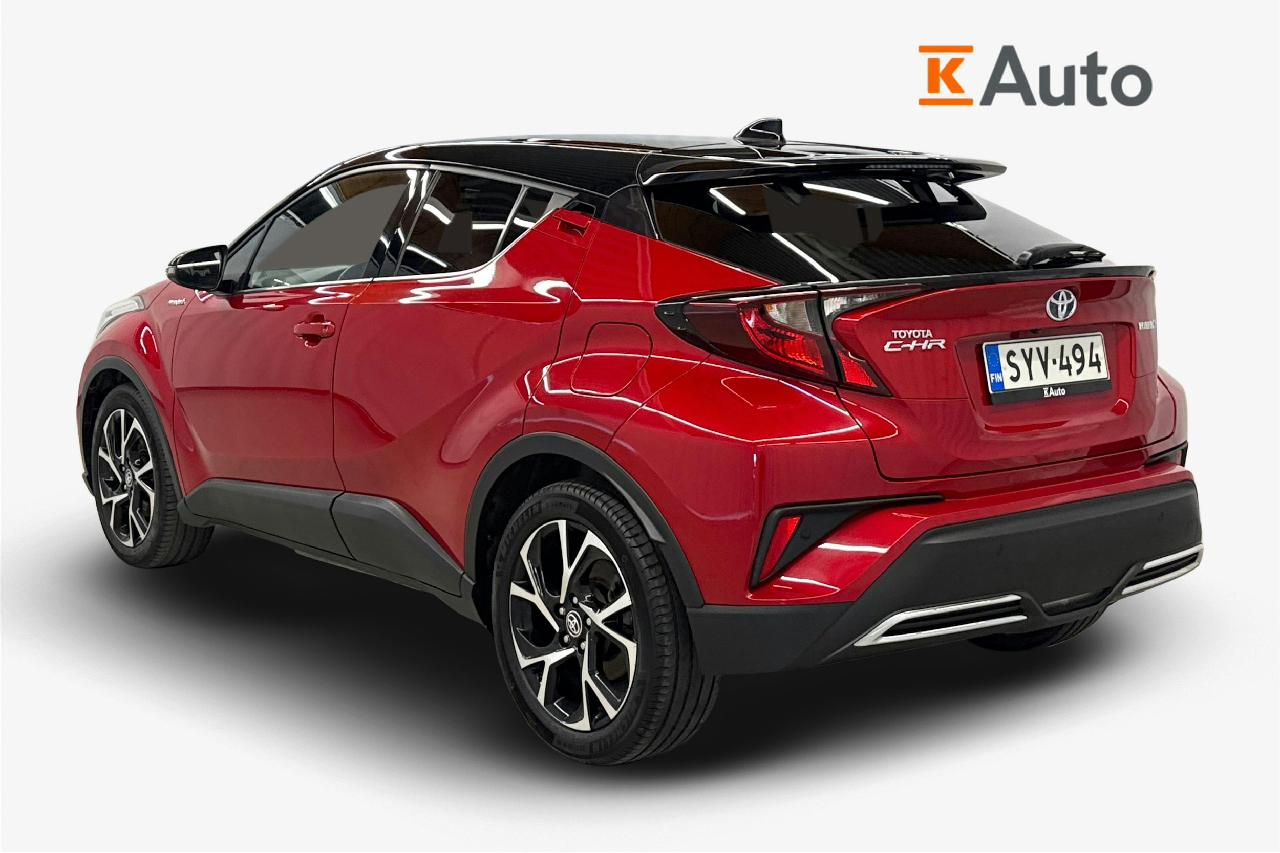 punainen Toyota C-HR 2021 kuva 2.