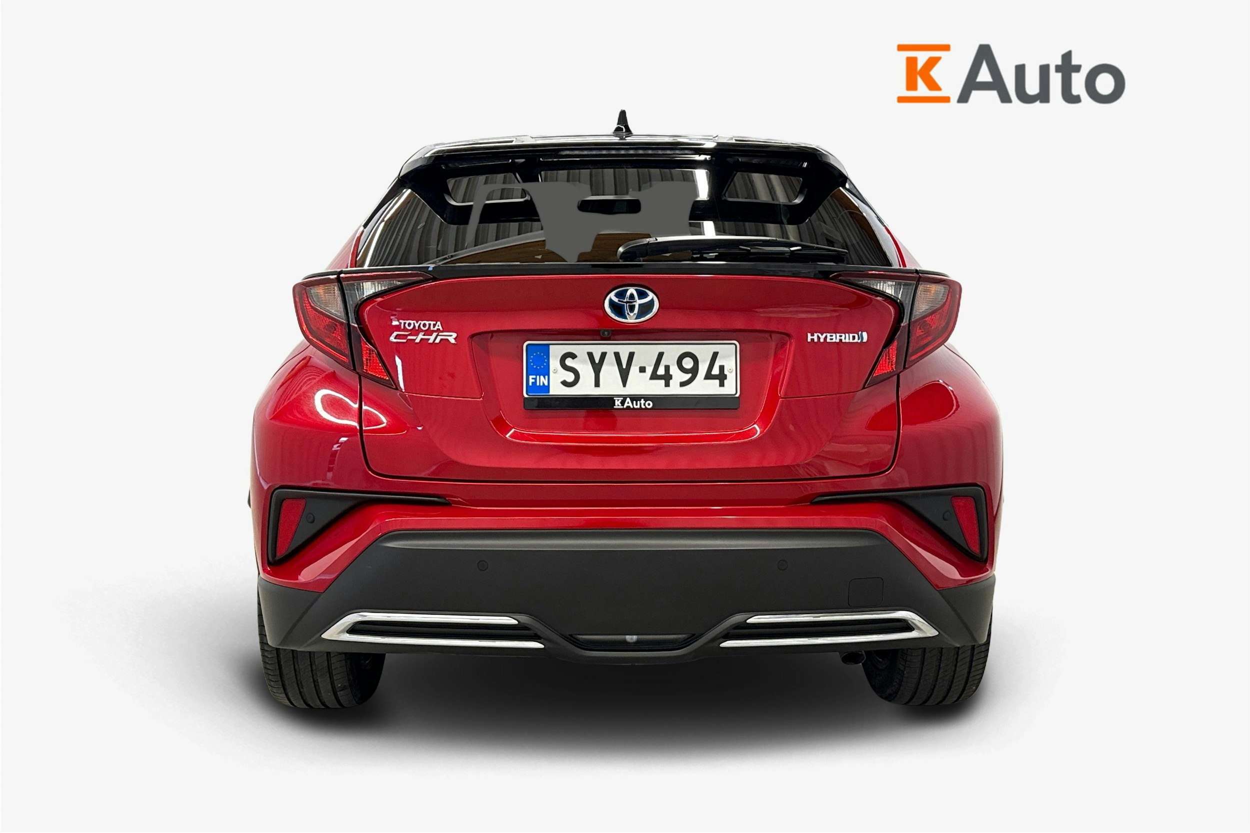 punainen Toyota C-HR 2021 kuva 3.