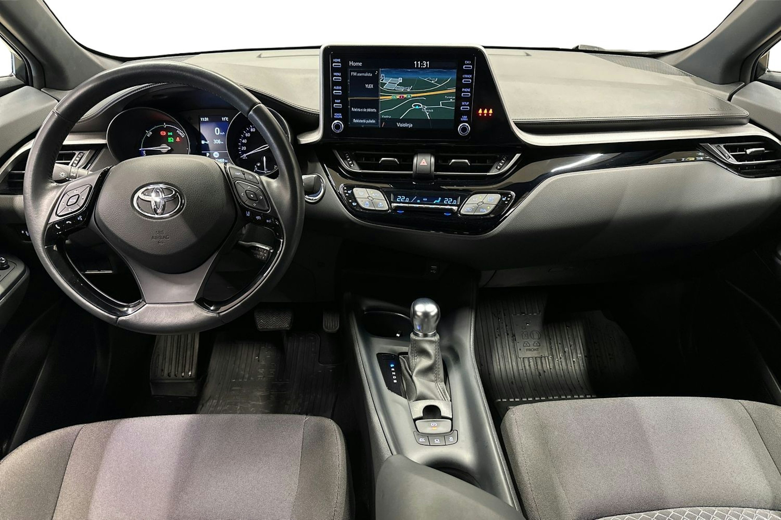 valkoinen Toyota C-HR 2022 kuva 9.