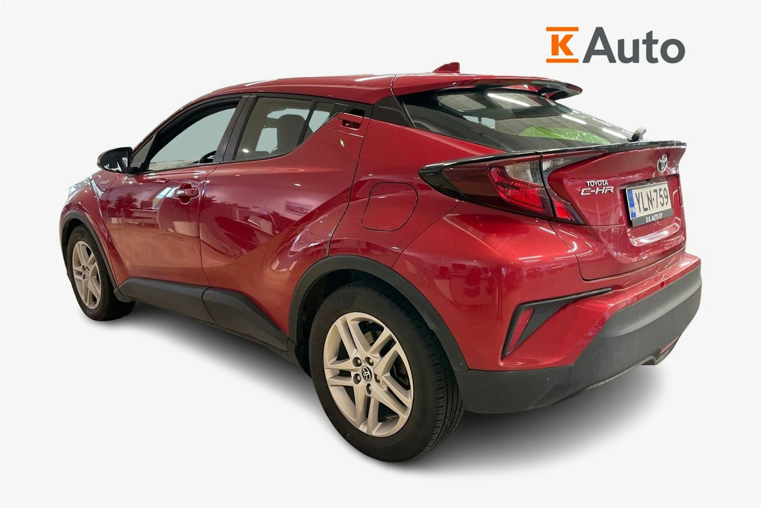 punainen Toyota C-HR 2022 kuva 2.