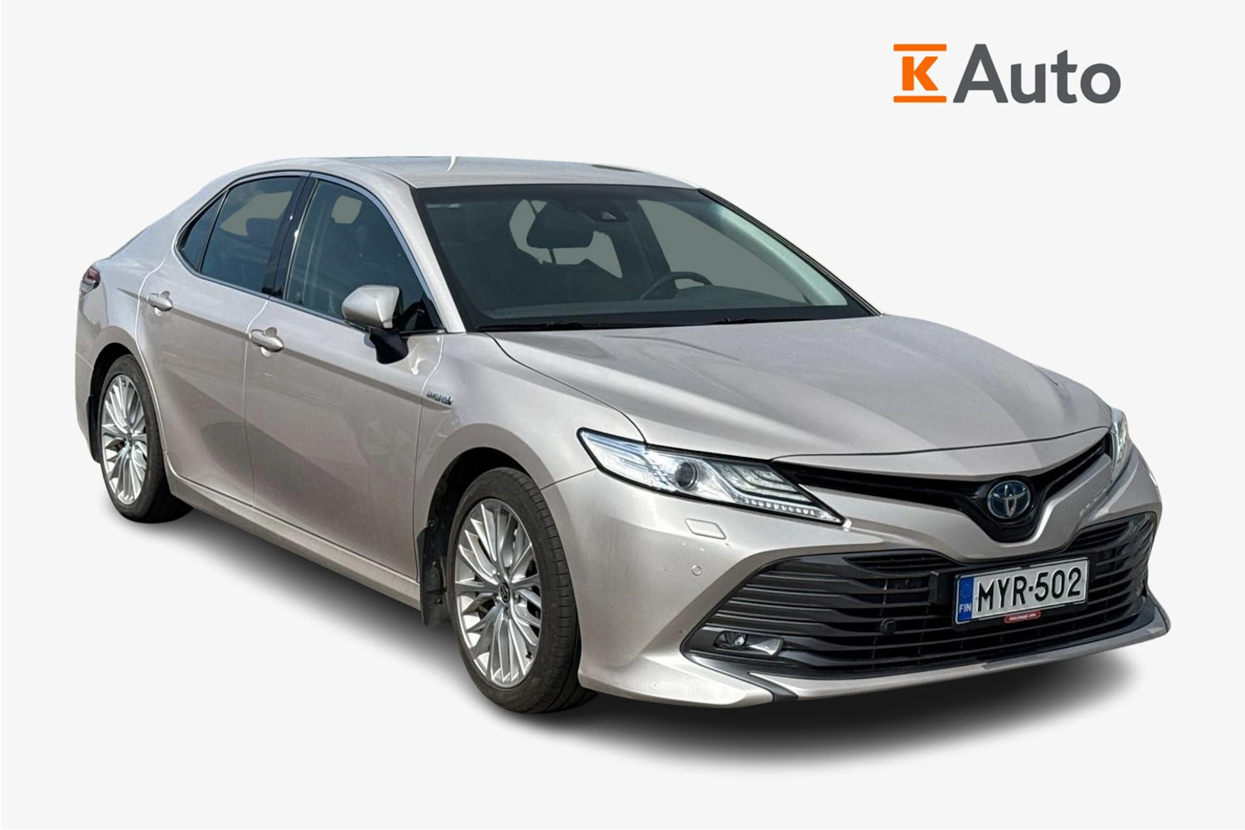 keltainen Toyota Camry 2020 kuva 1.