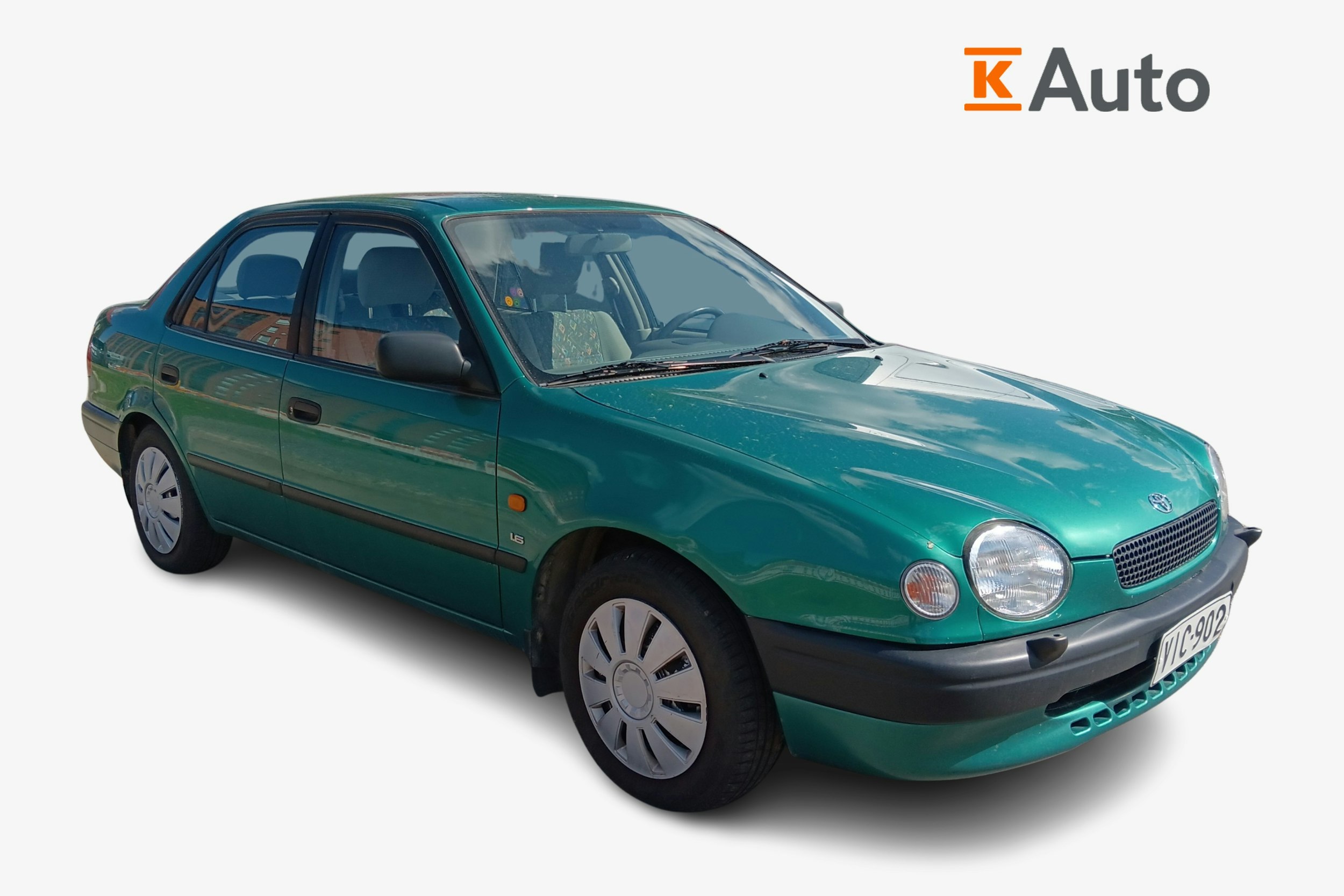 Vihreä Toyota Corolla 1998 kuva 1.