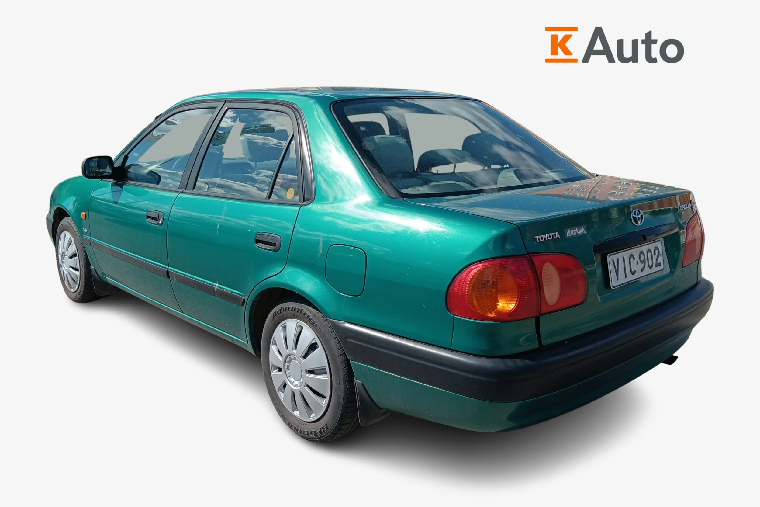 Vihreä Toyota Corolla 1998 kuva 2.