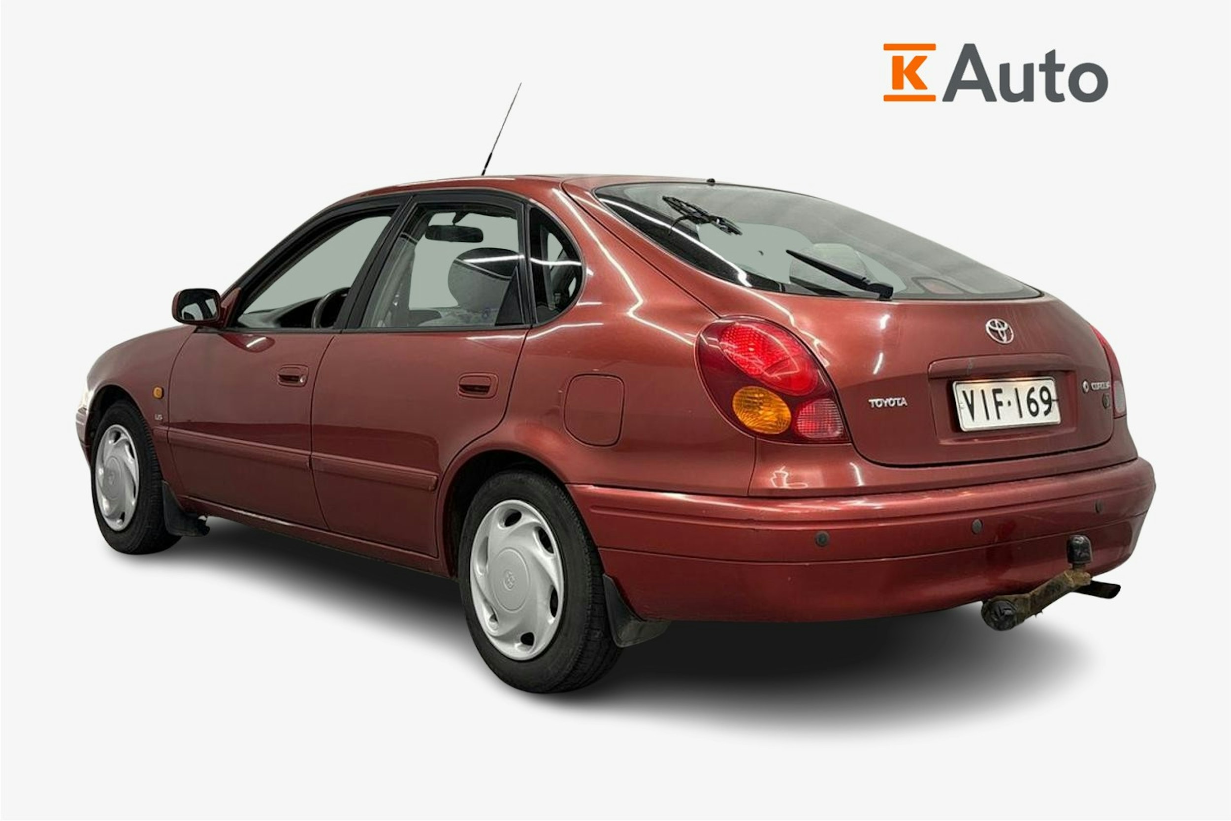 punainen Toyota Corolla 1998 kuva 2.