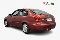 punainen Toyota Corolla 1998 kuva 2.