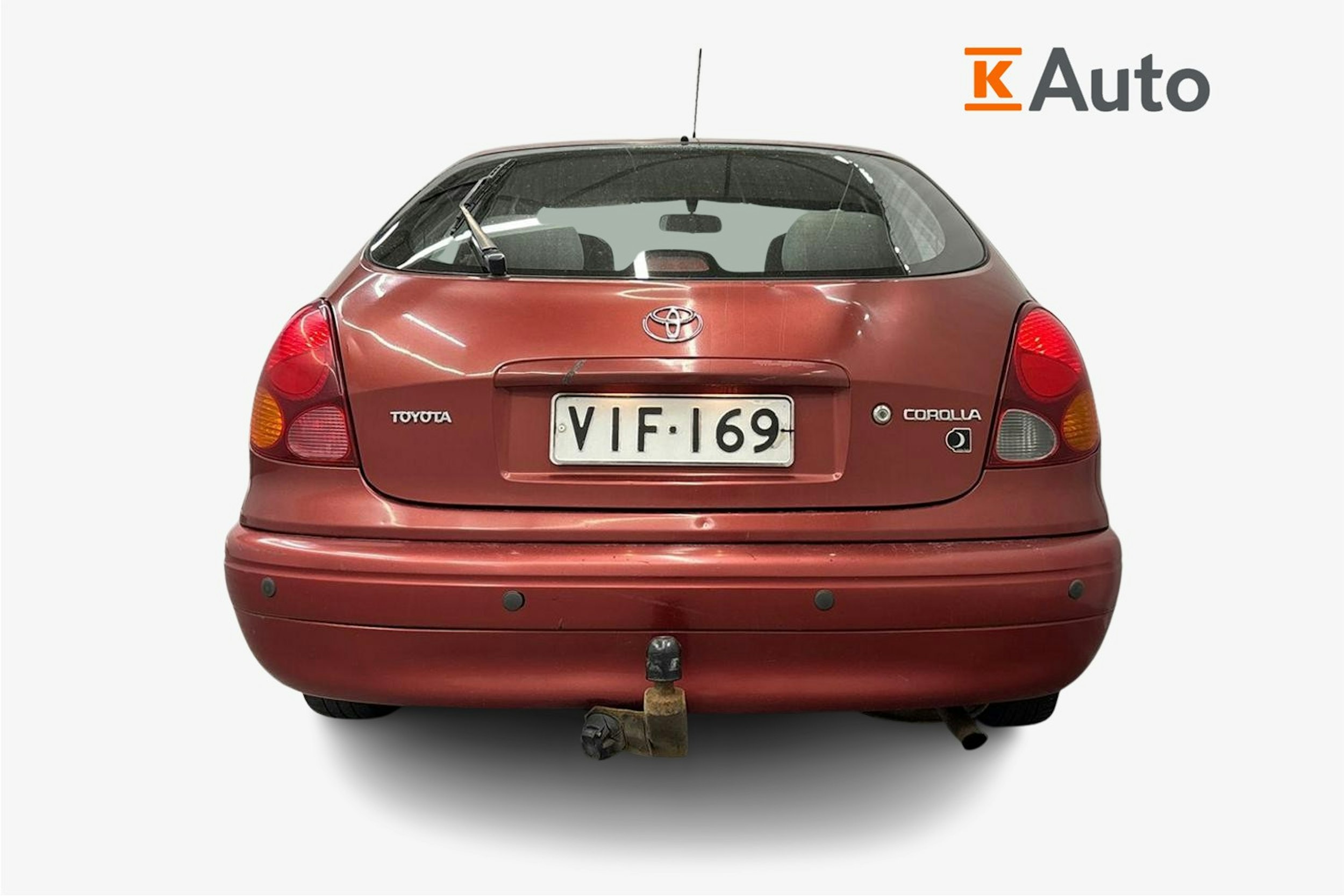 punainen Toyota Corolla 1998 kuva 3.