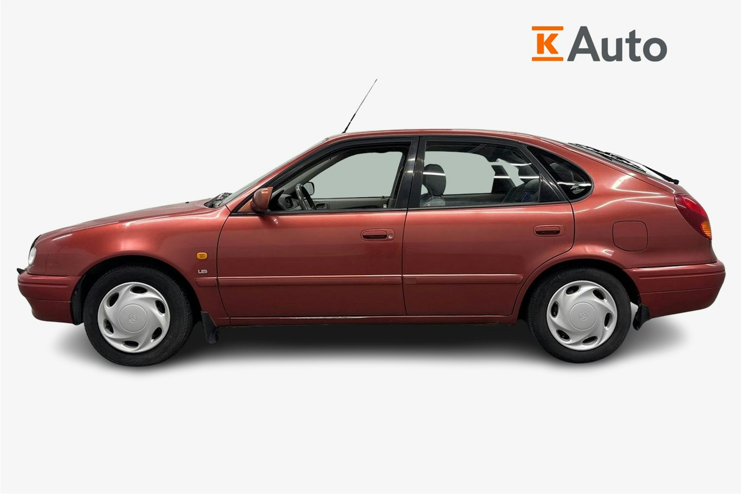 punainen Toyota Corolla 1998 kuva 5.