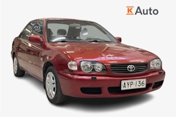 punainen Toyota Corolla 2000 kuva 1.