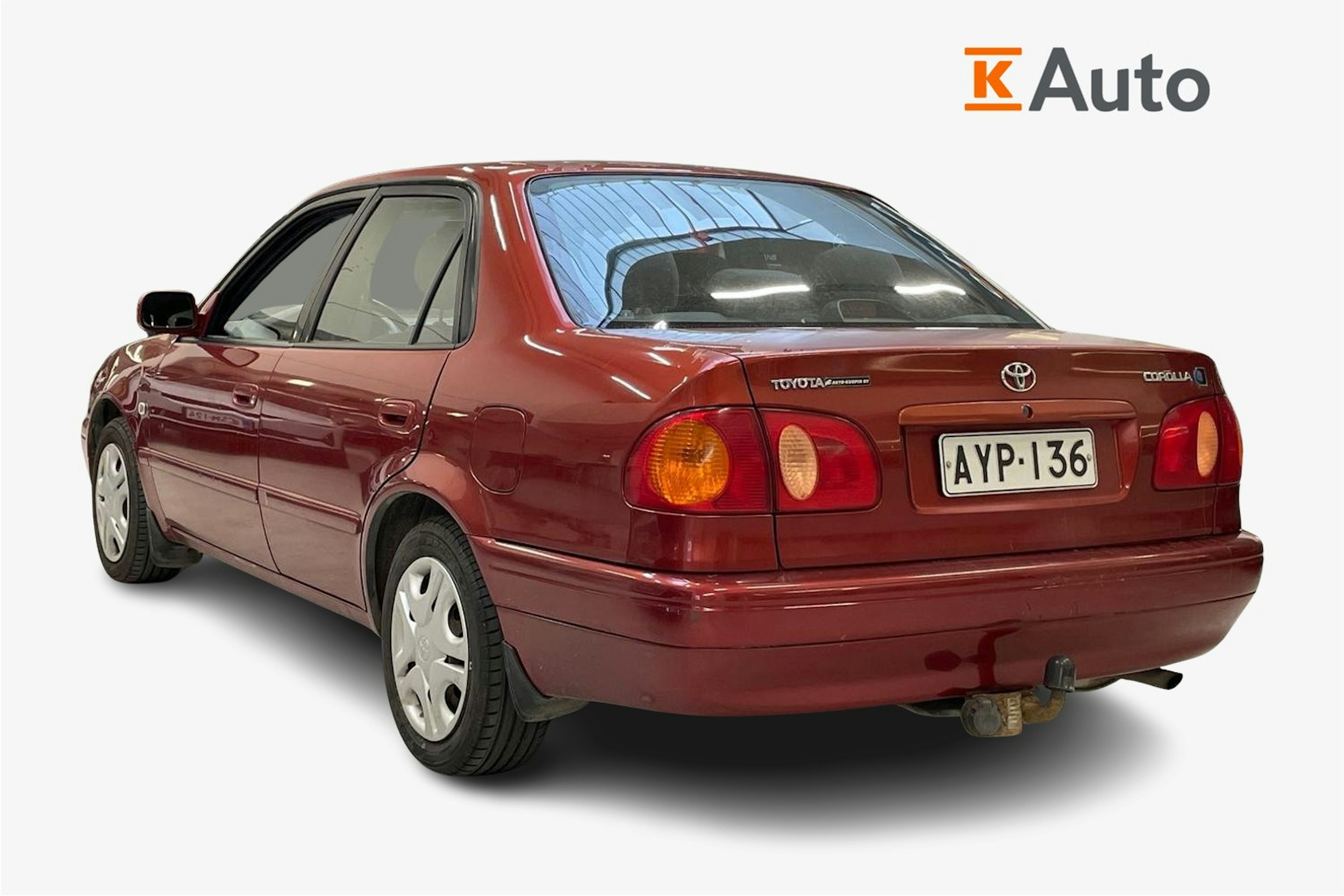 punainen Toyota Corolla 2000 kuva 2.