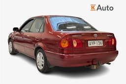 punainen Toyota Corolla 2000 kuva 2.