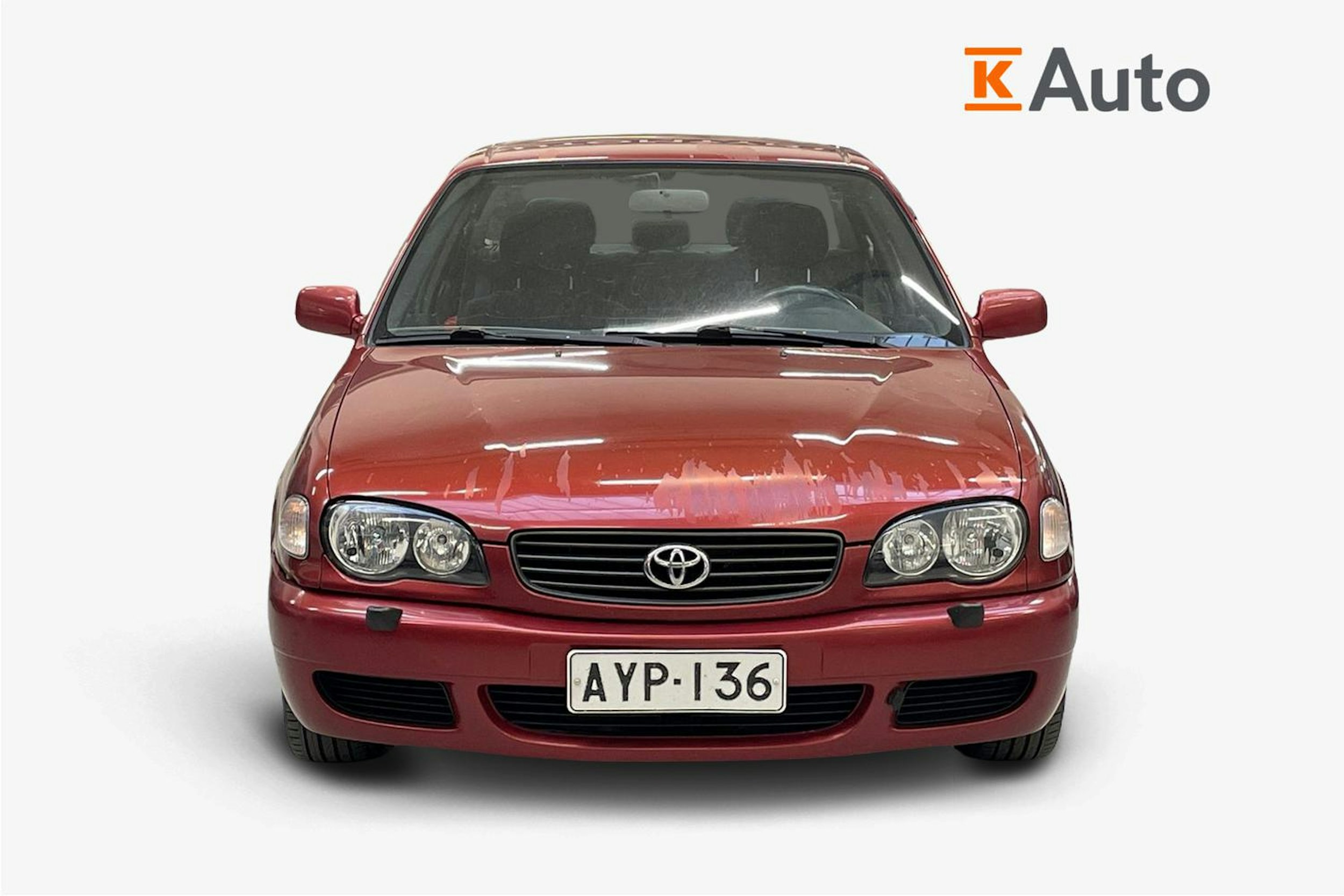 punainen Toyota Corolla 2000 kuva 4.