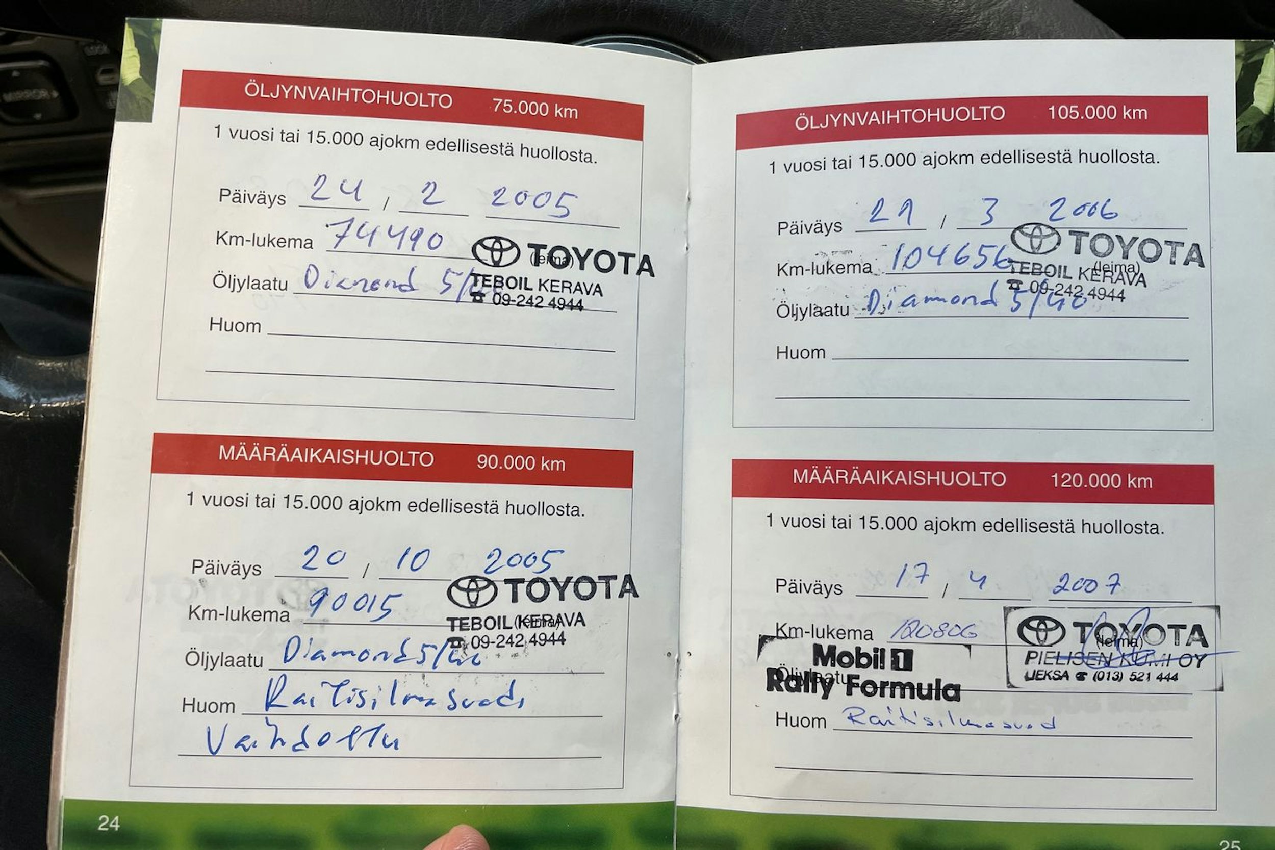 punainen Toyota Corolla 2000 kuva 17.