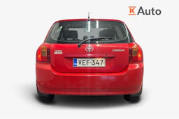 punainen Toyota Corolla 2002 kuva 3.