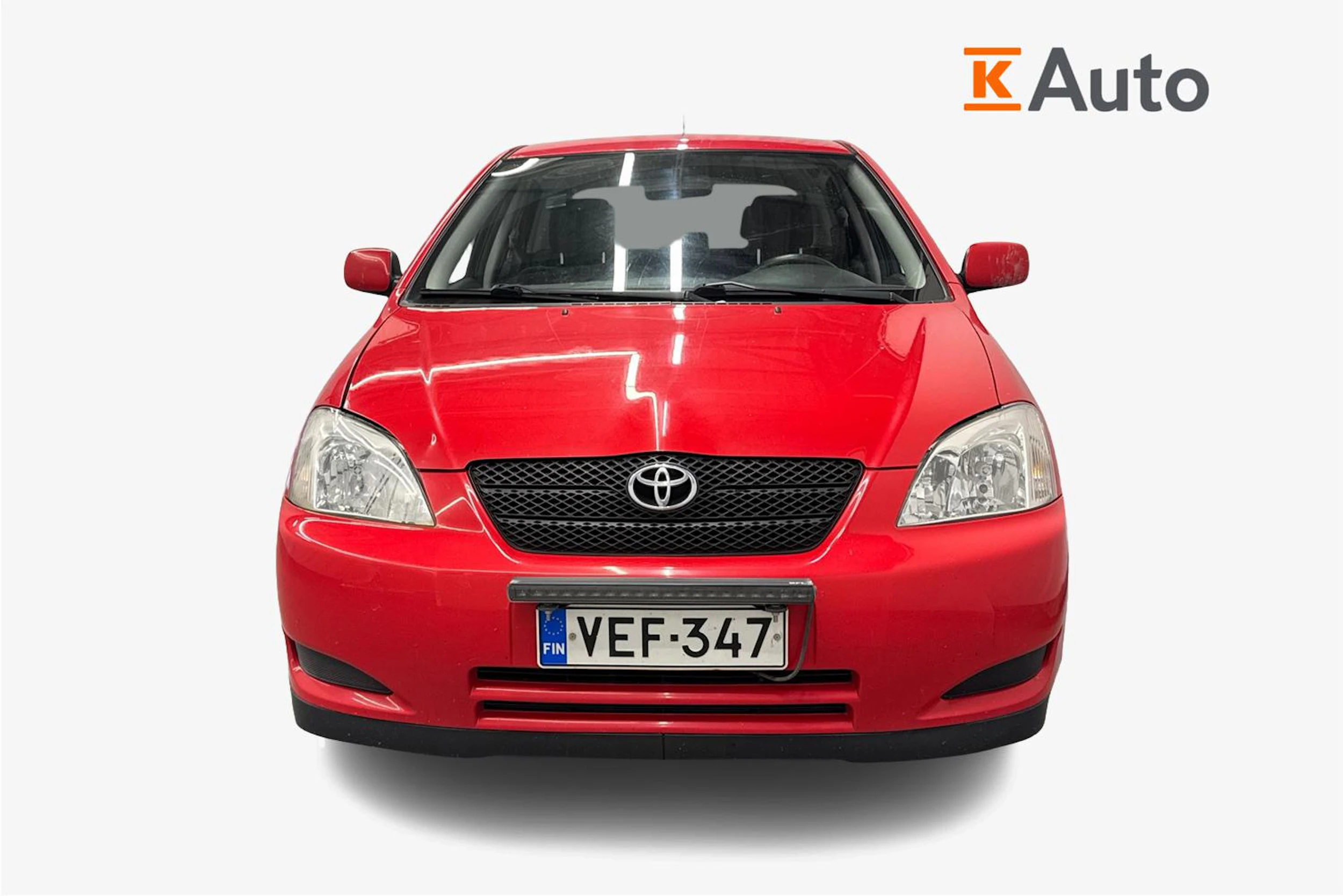 punainen Toyota Corolla 2002 kuva 4.